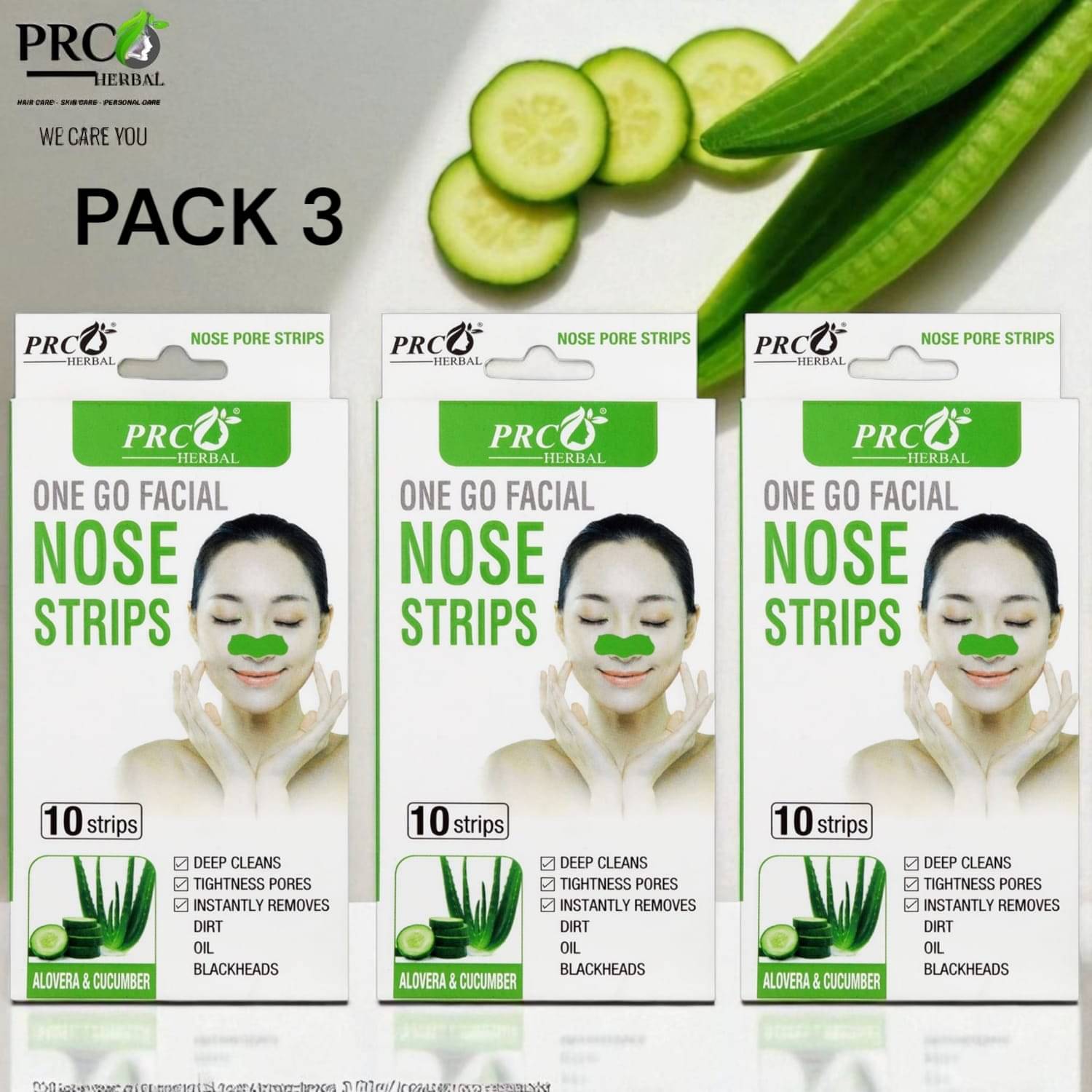 PRC HERBAL - Skin Tightening Strip For All Skin Type ( Pack of 3 ) PRC HERBAL - Skin Tightening Strip For All Skin Type ( Pack of 3 )