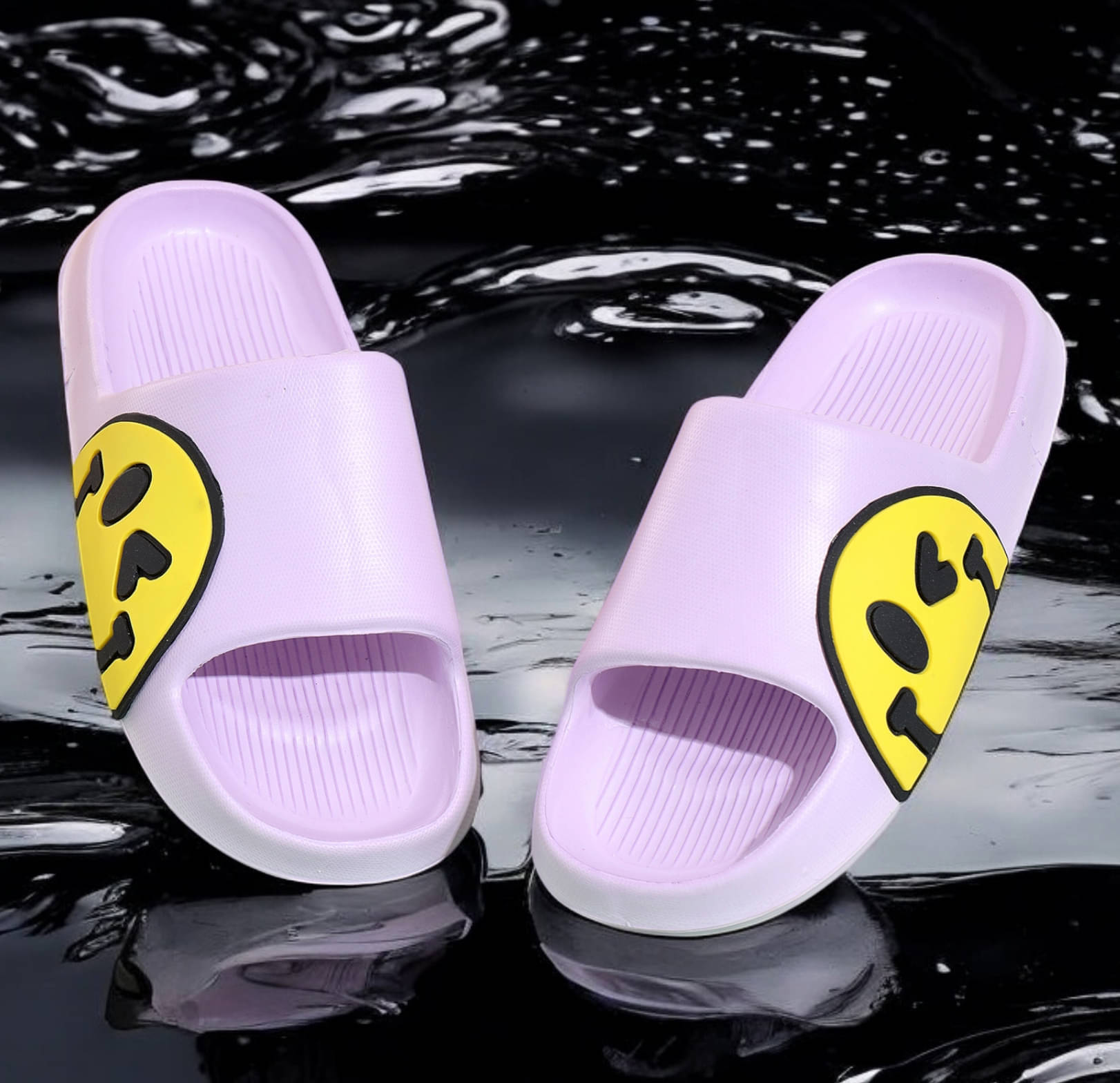     			Pampy Angel Purple Women's Slide Flip Flop