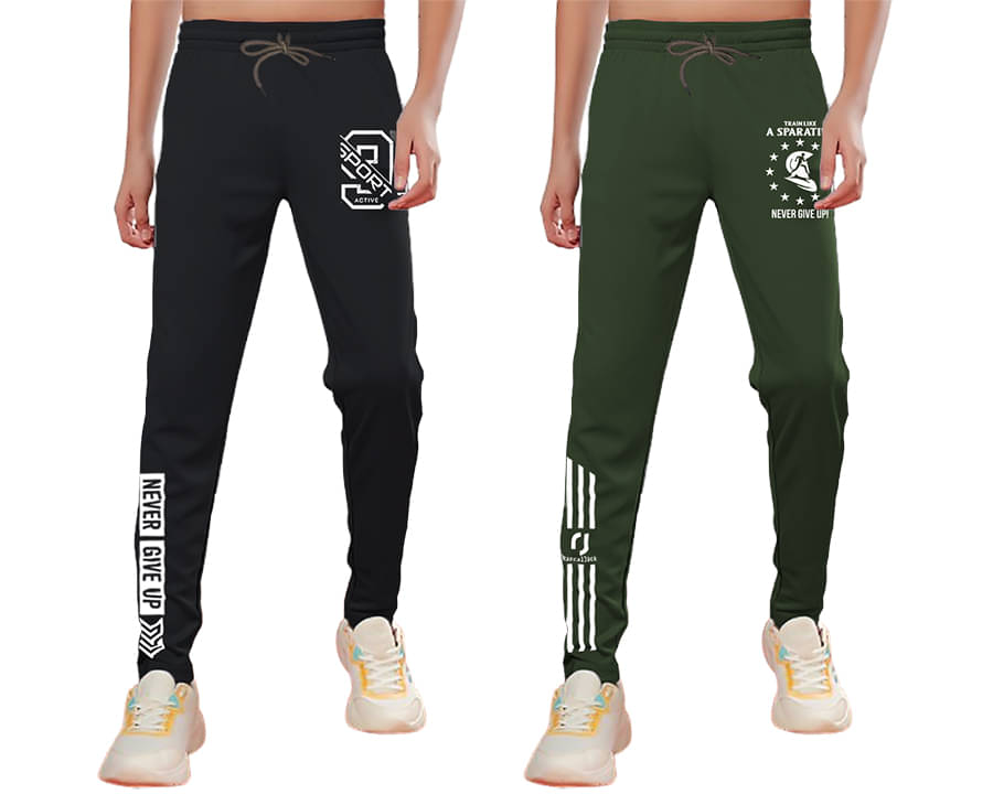     			RazcalJack Pack of 2 Boys Polyester Blend Trackpant ( Multicolor 3 )