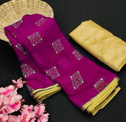     			RedFish Georgette Printed Regular Saree With Unstitched Blouse Piece ( Pink )