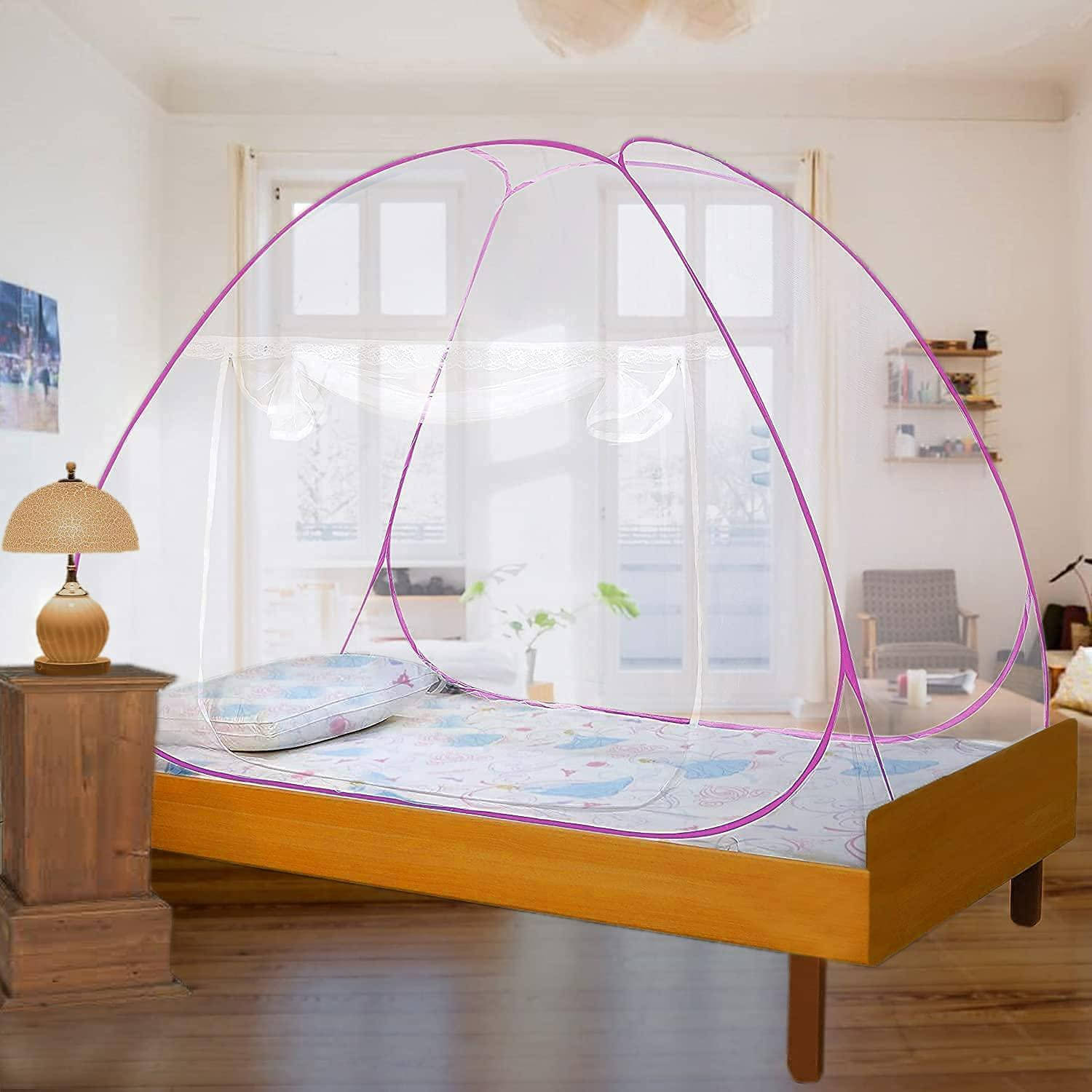     			SIFRA - Multi Polycotton Tent Mosquito Net ( Pack of 1 )