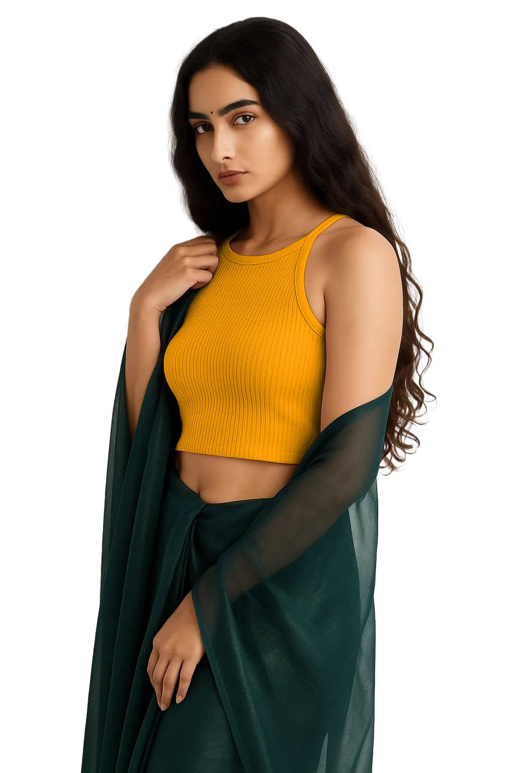 SOHOT Yellow Readymade without Pad Cotton Women's Blouse ( Pack of 1 ) SOHOT Yellow Readymade without Pad Cotton Women's Blouse ( Pack of 1 )