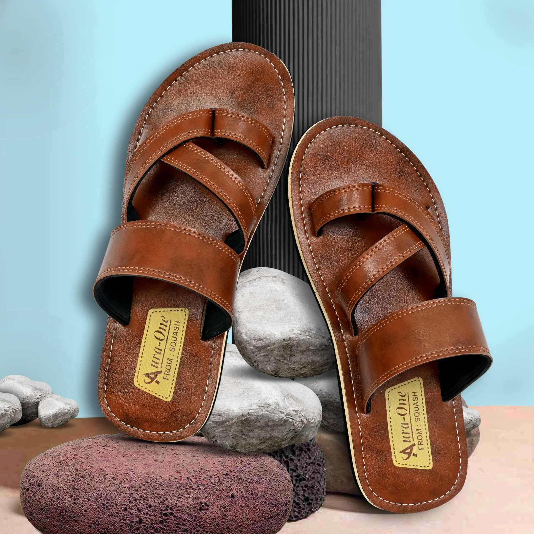     			Squash Tan Men's Daily Slipper