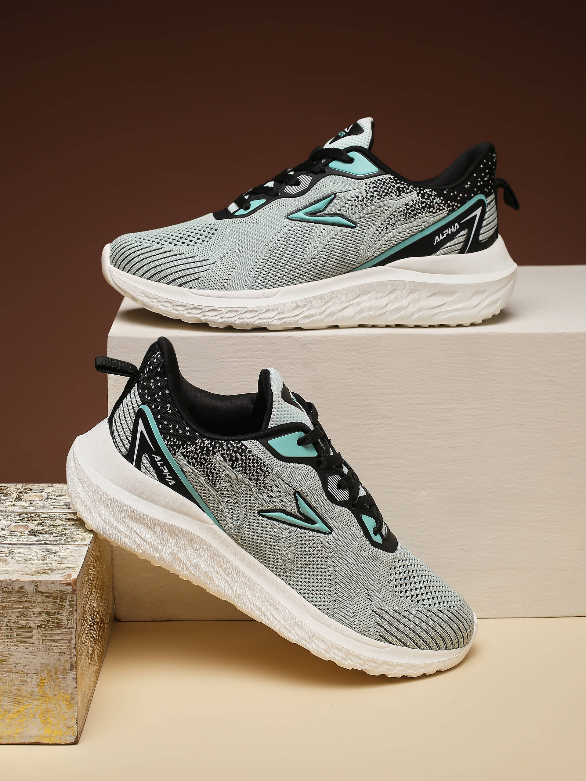 VCTR Alpha AS01 Green Men's Sports Running Shoes VCTR Alpha AS01 Green Men's Sports Running Shoes