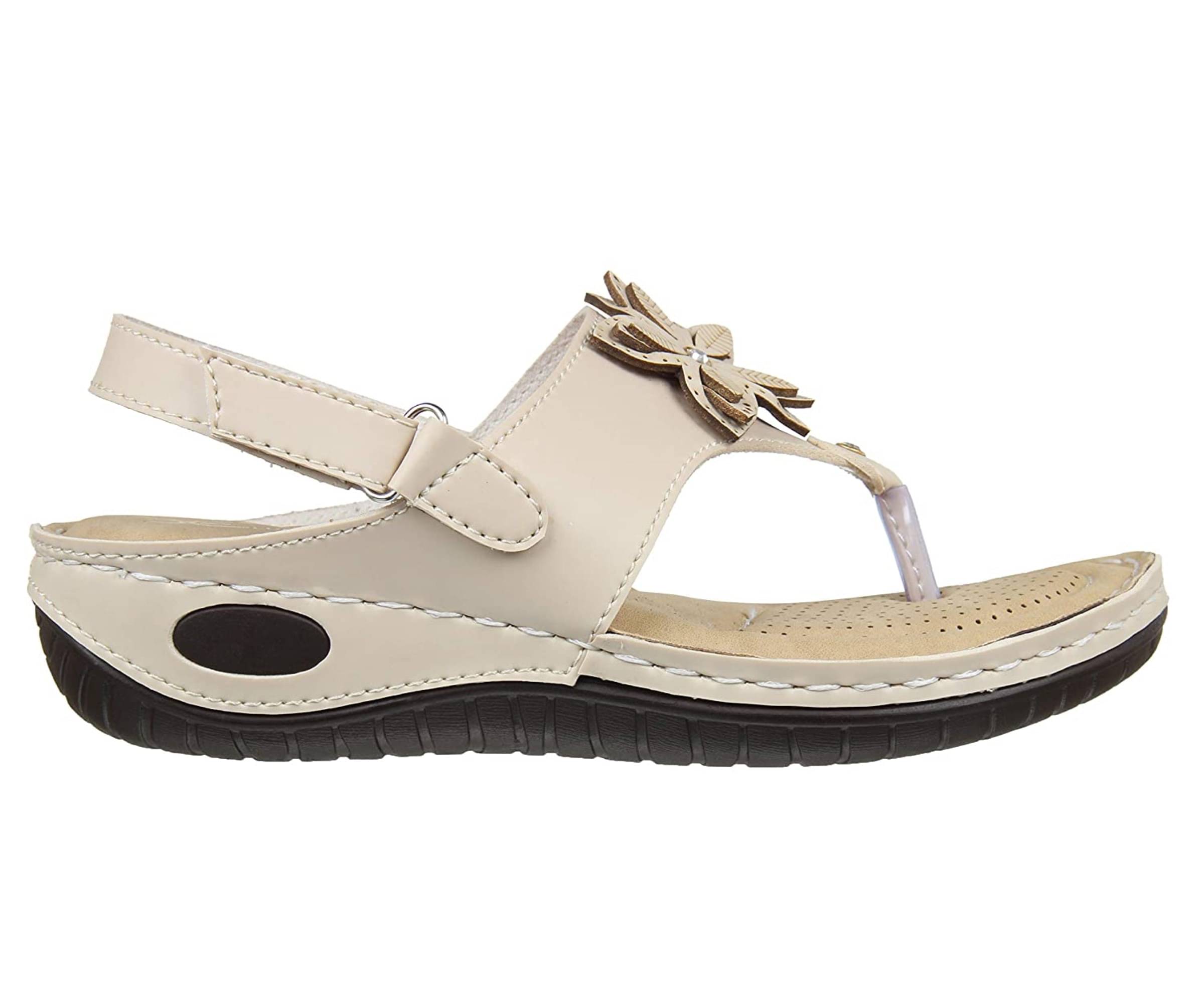 XE Looks Cream Women's Sandal Heels XE Looks Cream Women's Sandal Heels