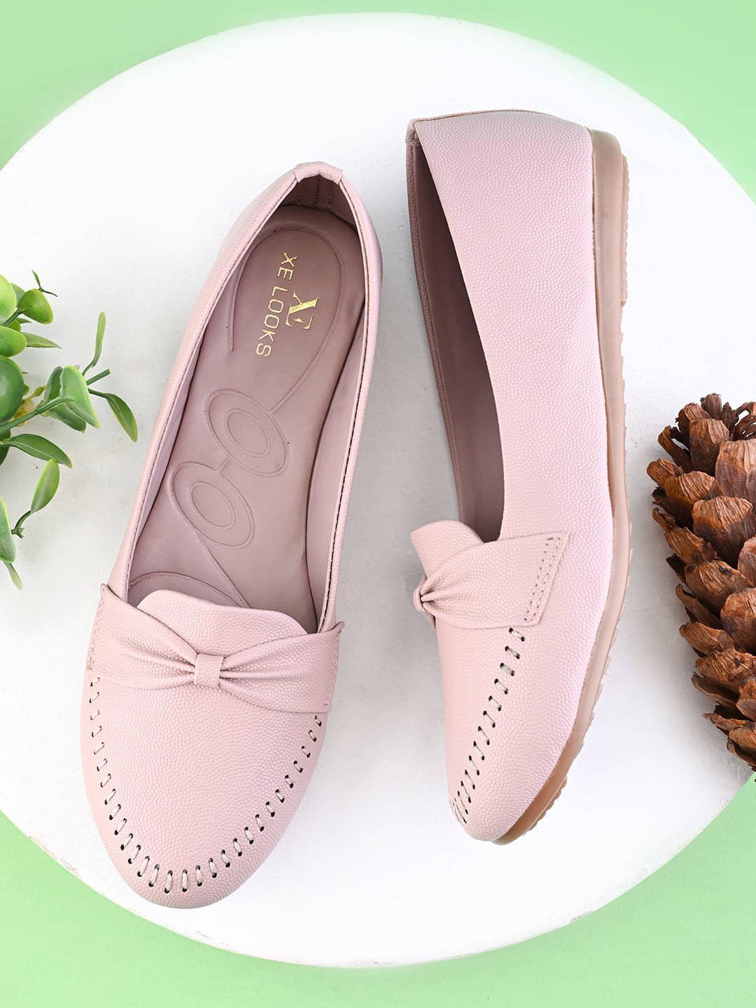 XE Looks Lavender Women's Casual Ballerinas XE Looks Lavender Women's Casual Ballerinas