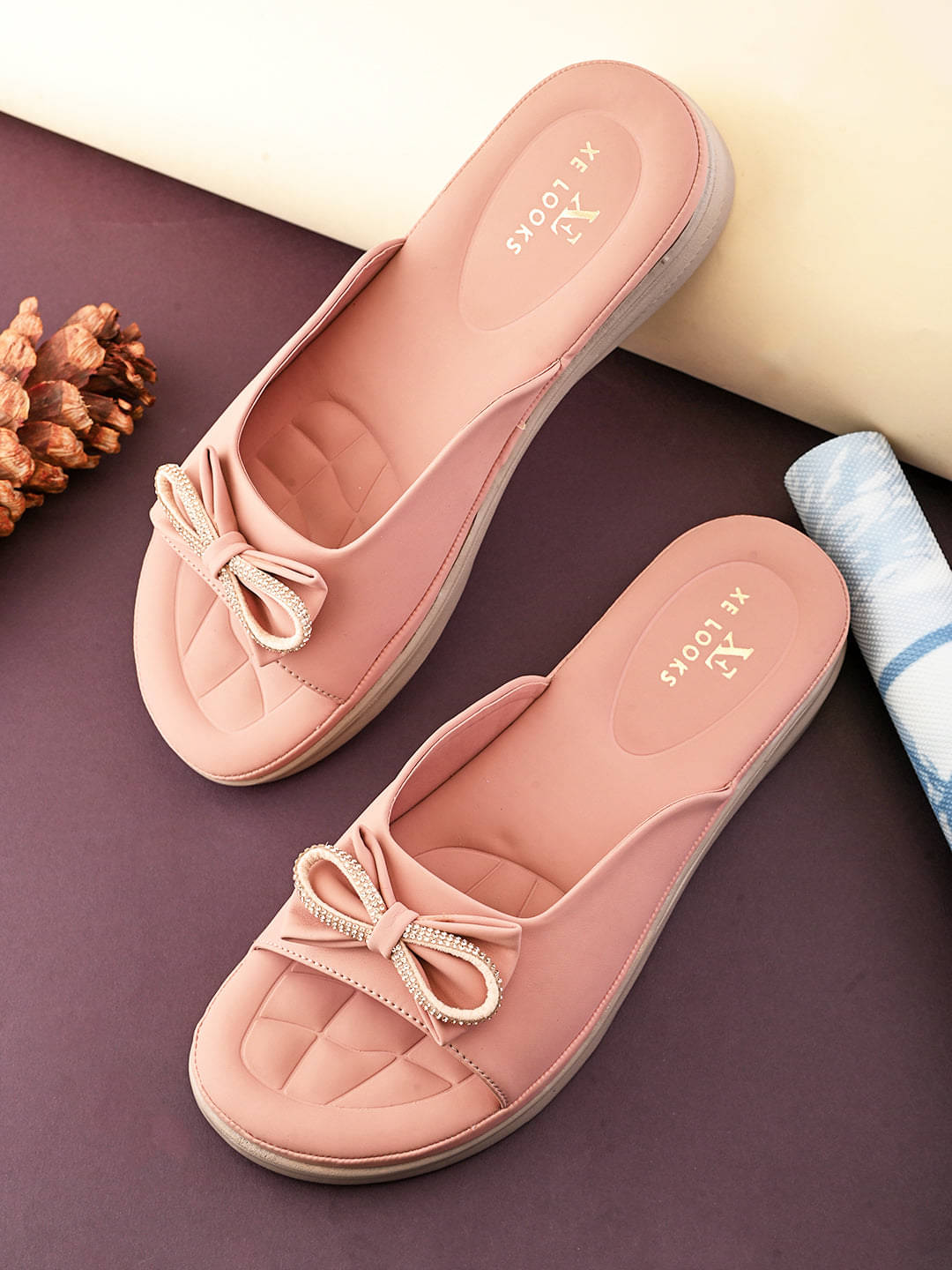     			XE Looks Peach Women's Flats