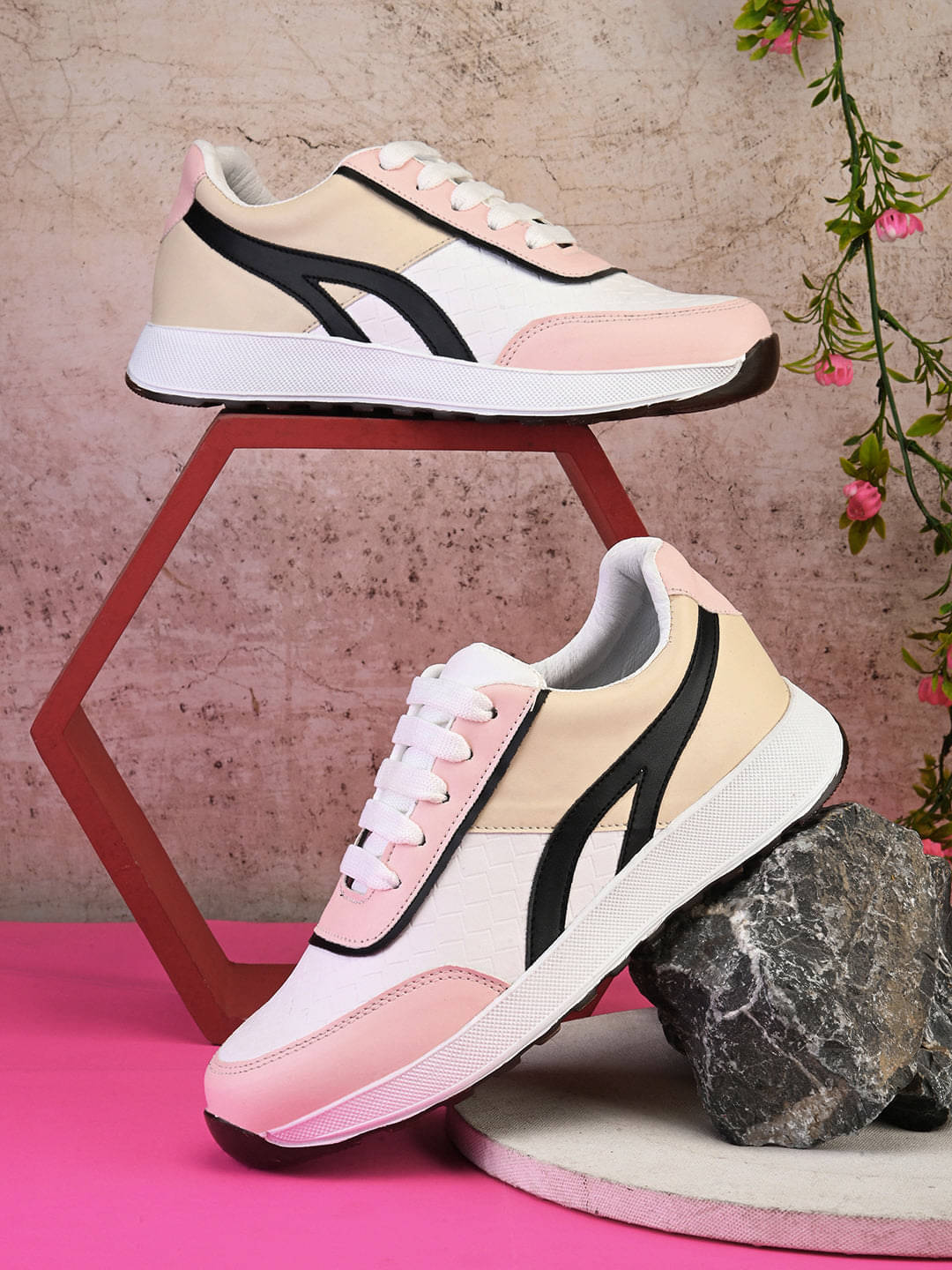     			XE Looks Pink Women's Sneakers