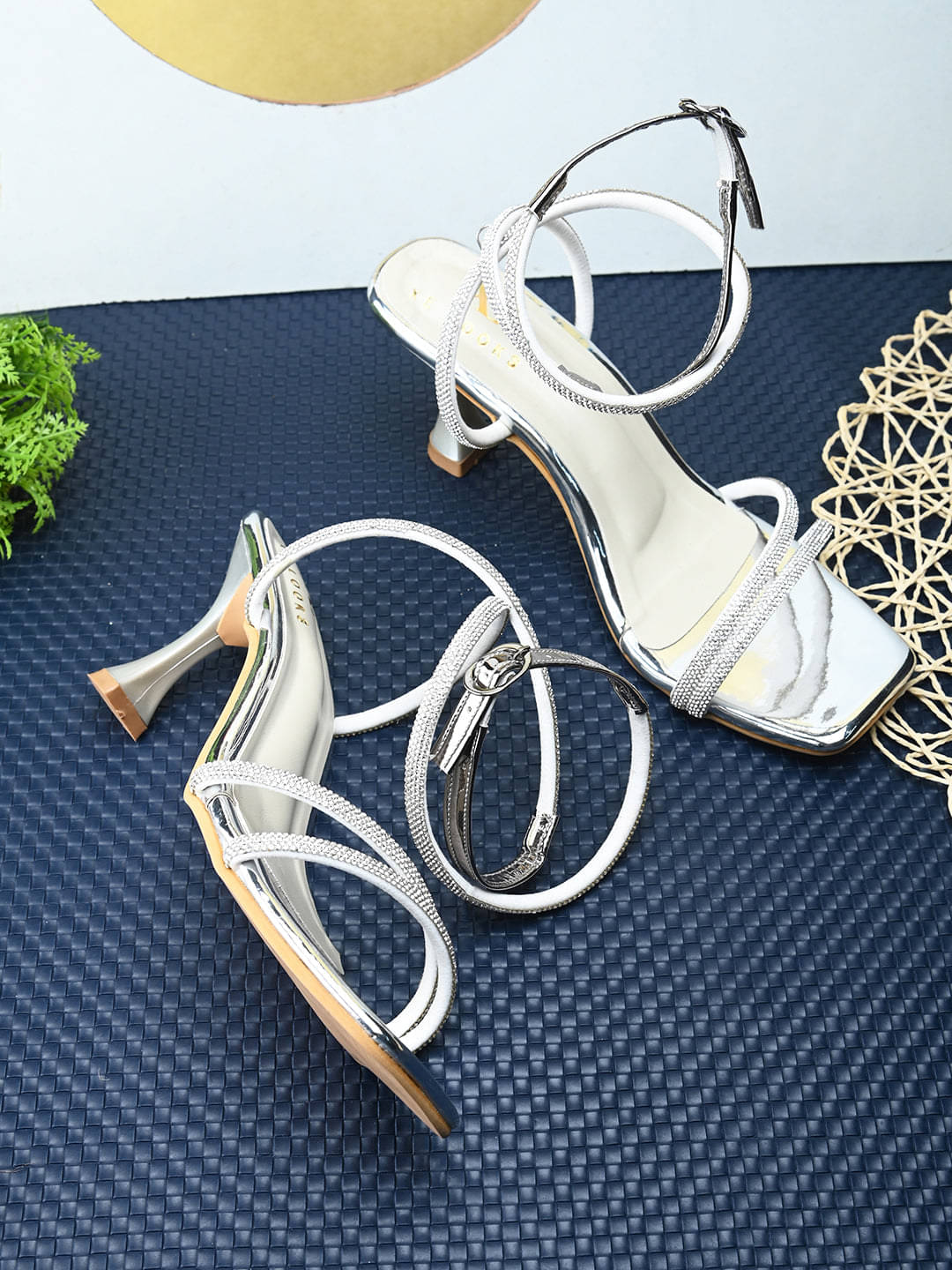     			XE Looks Tan Women's Sandal Heels