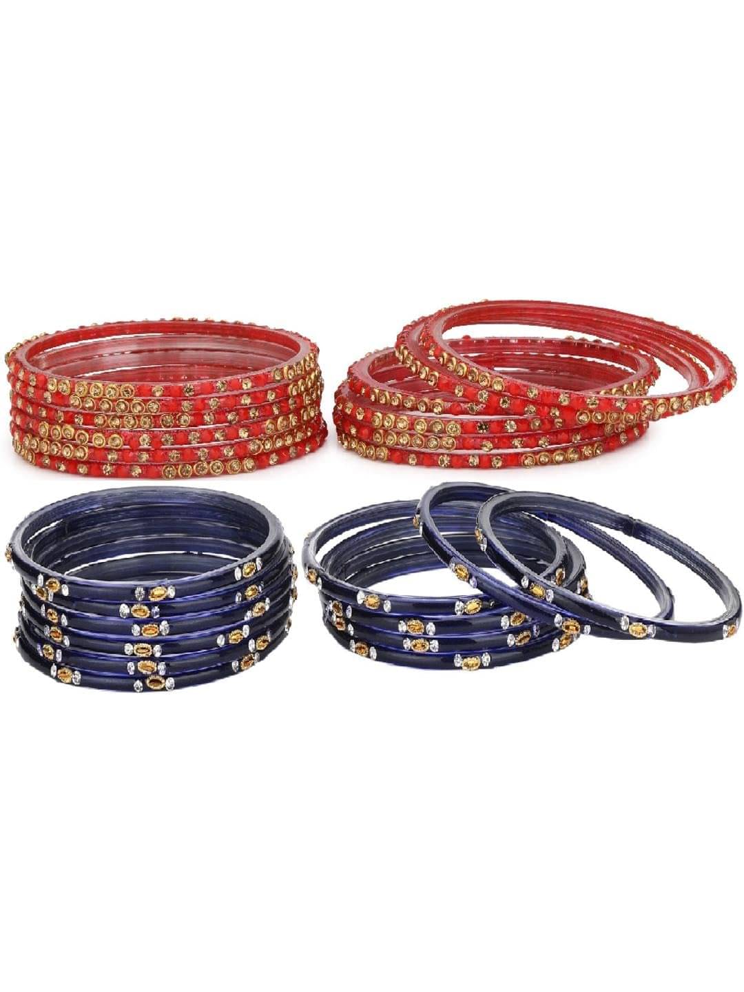 AFAST Multicolor Bangle Set ( Pack of 2 ) AFAST Multicolor Bangle Set ( Pack of 2 )