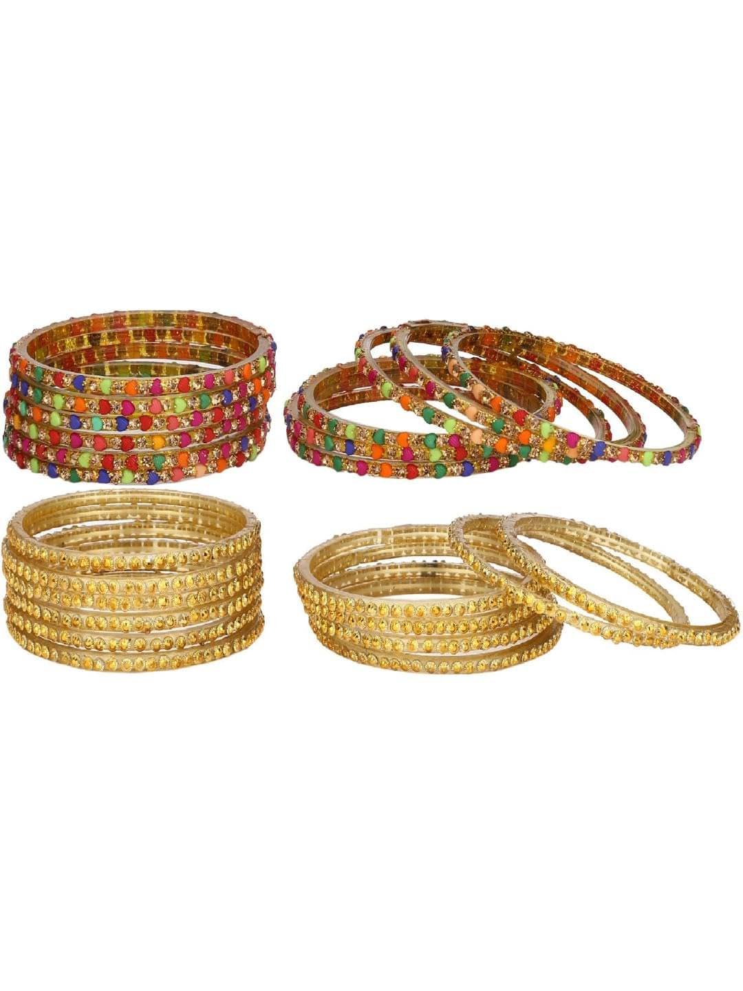     			AFAST Multicolor Bangle Set ( Pack of 2 )