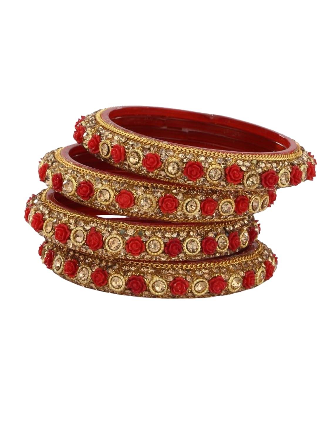     			AFAST Multicolor Bangle Set ( Pack of 4 )