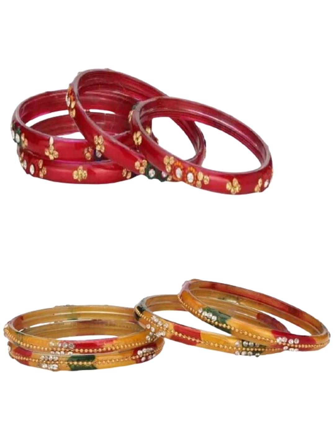 AFAST Multicolor Bangle Set ( Pack of 2 ) AFAST Multicolor Bangle Set ( Pack of 2 )