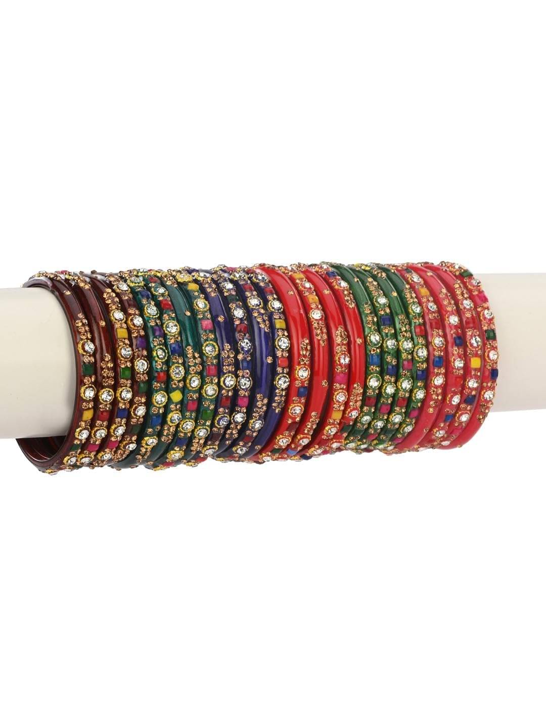 AFAST Multicolor Bangle Set ( Pack of 24 ) AFAST Multicolor Bangle Set ( Pack of 24 )