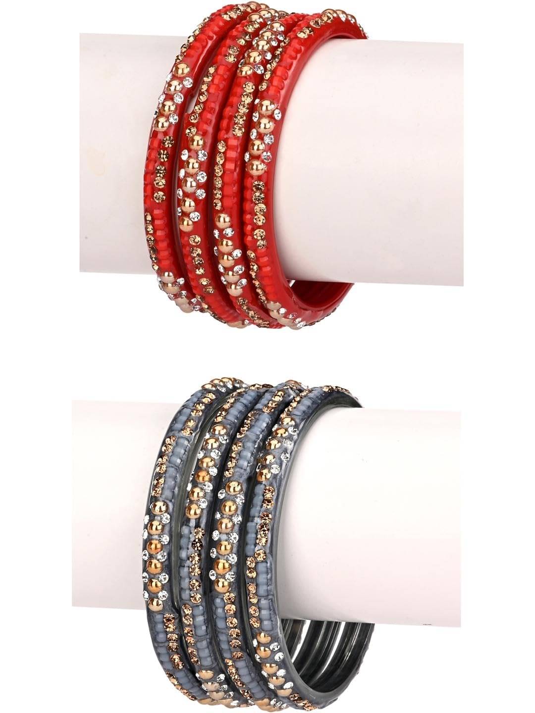    			AFAST Multicolor Bangle Set ( Pack of 2 )