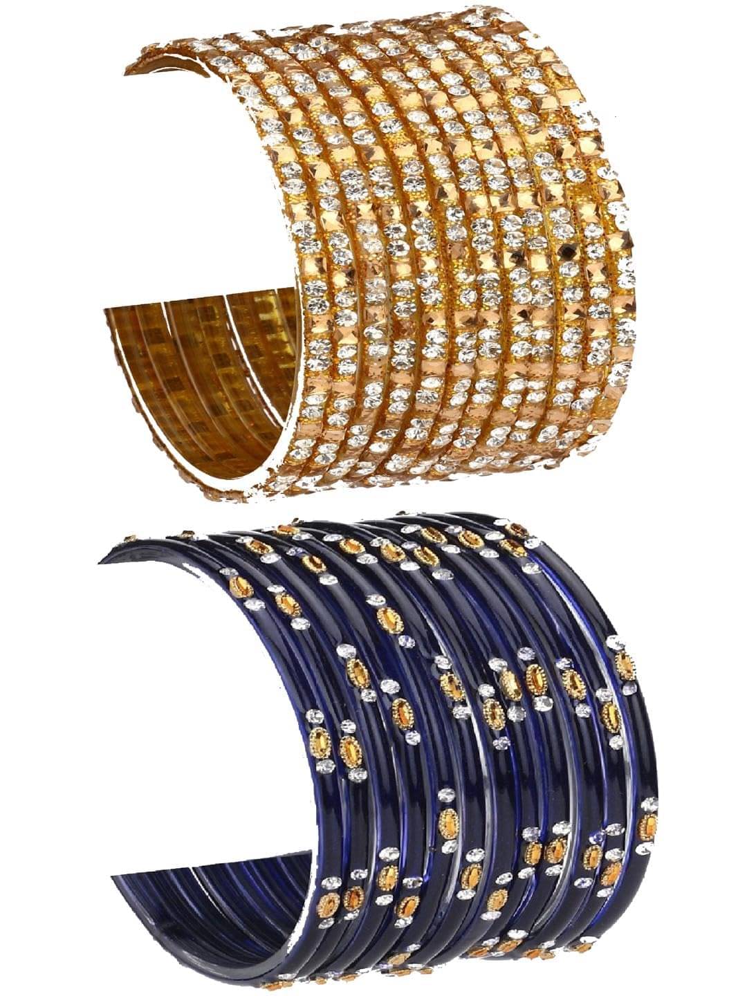 AFAST Multicolor Bangle Set ( Pack of 2 ) AFAST Multicolor Bangle Set ( Pack of 2 )