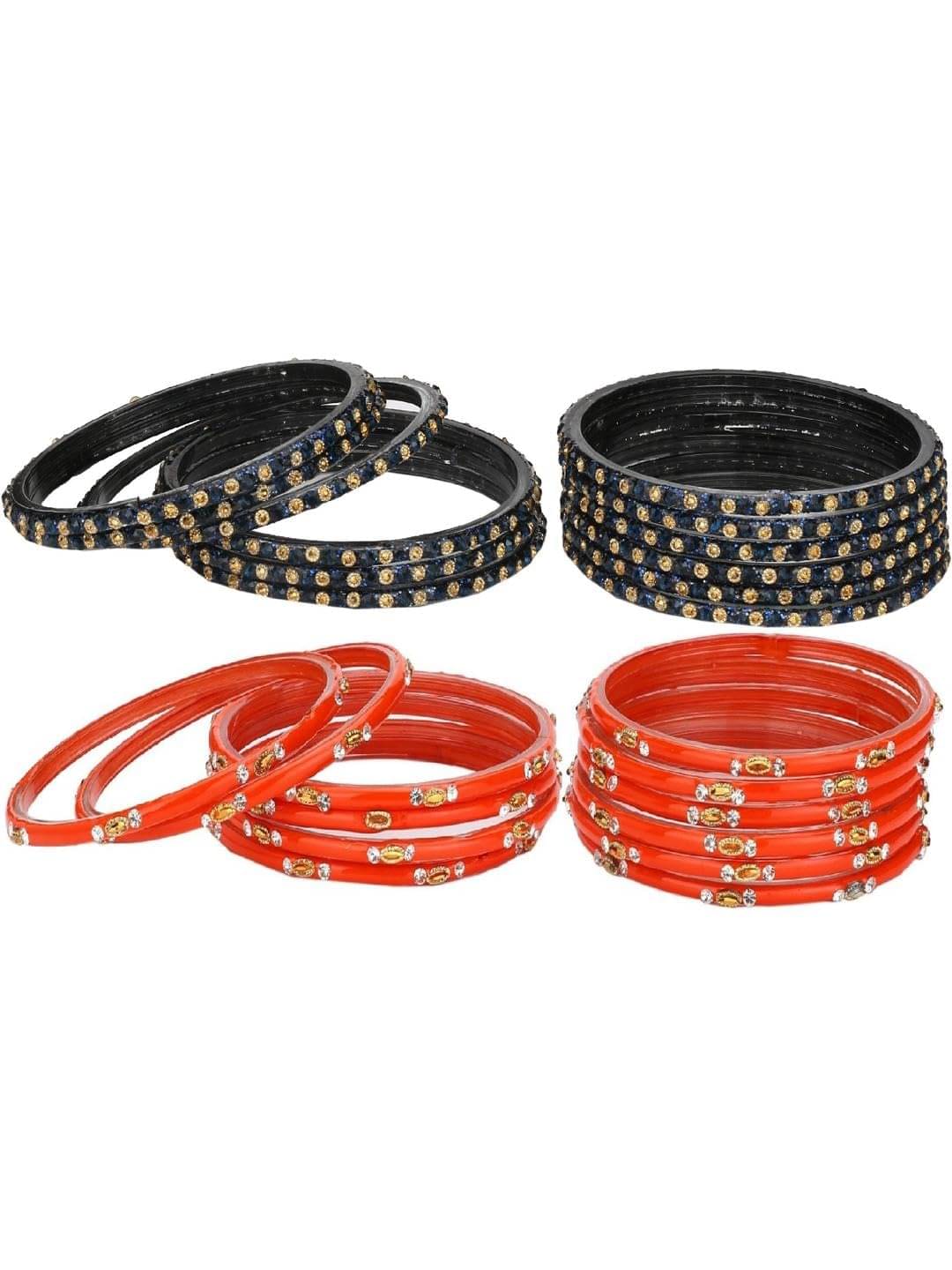    			AFAST Multicolor Bangle Set ( Pack of 2 )