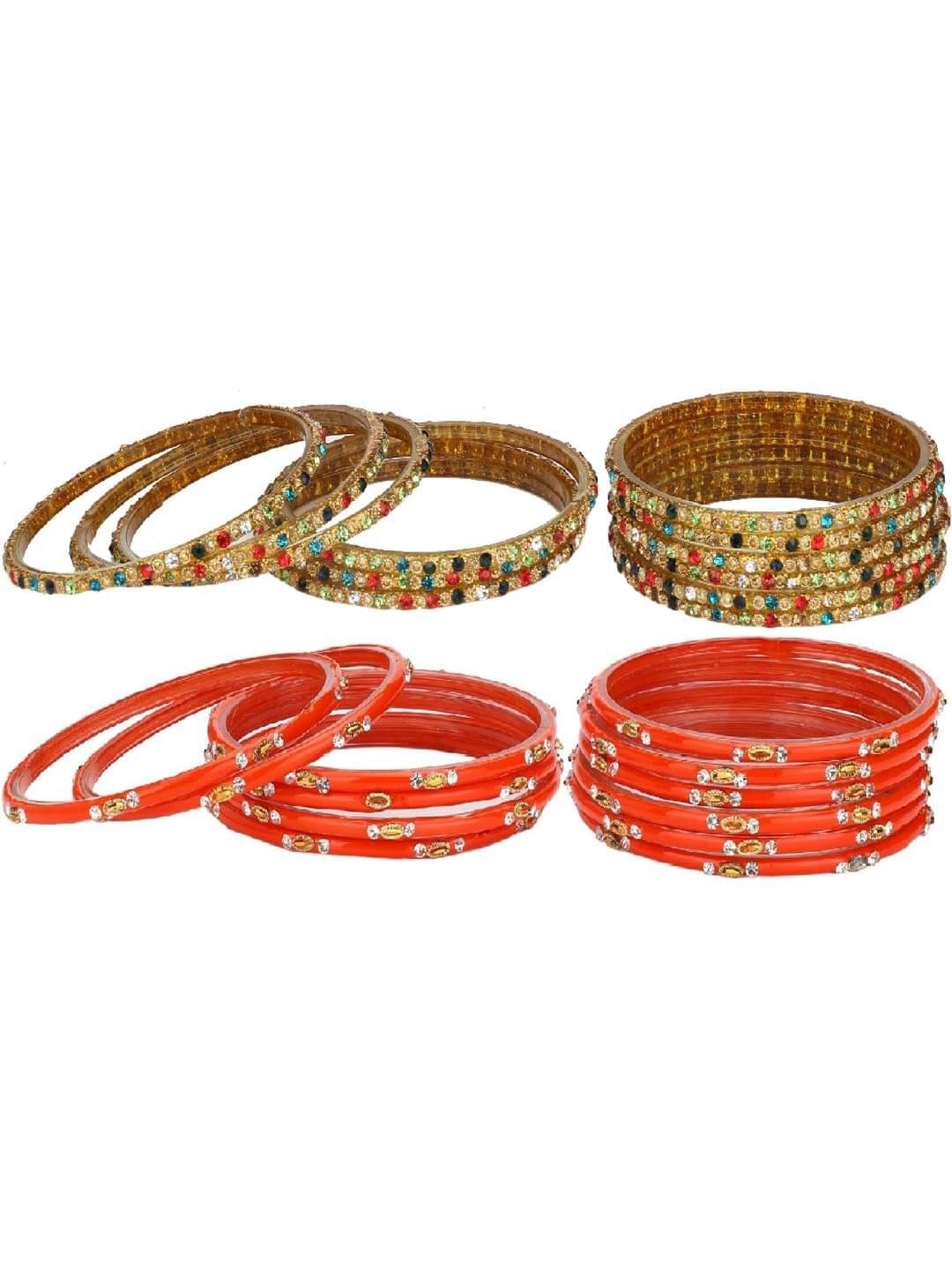     			AFAST Multicolor Bangle Set ( Pack of 2 )