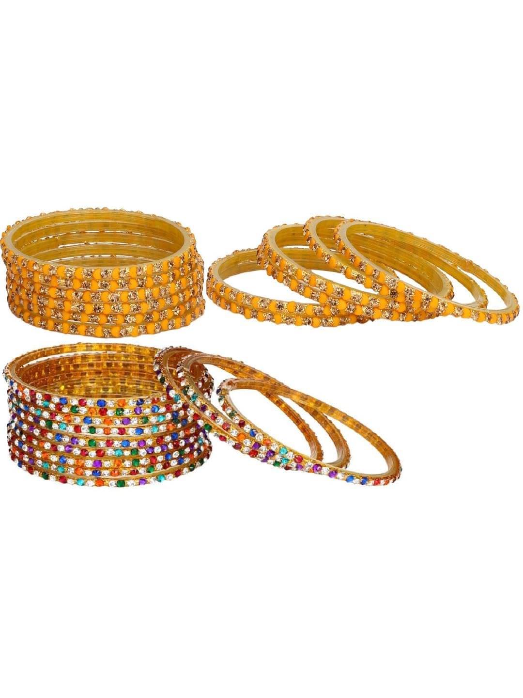     			AFAST Multicolor Bangle Set ( Pack of 2 )