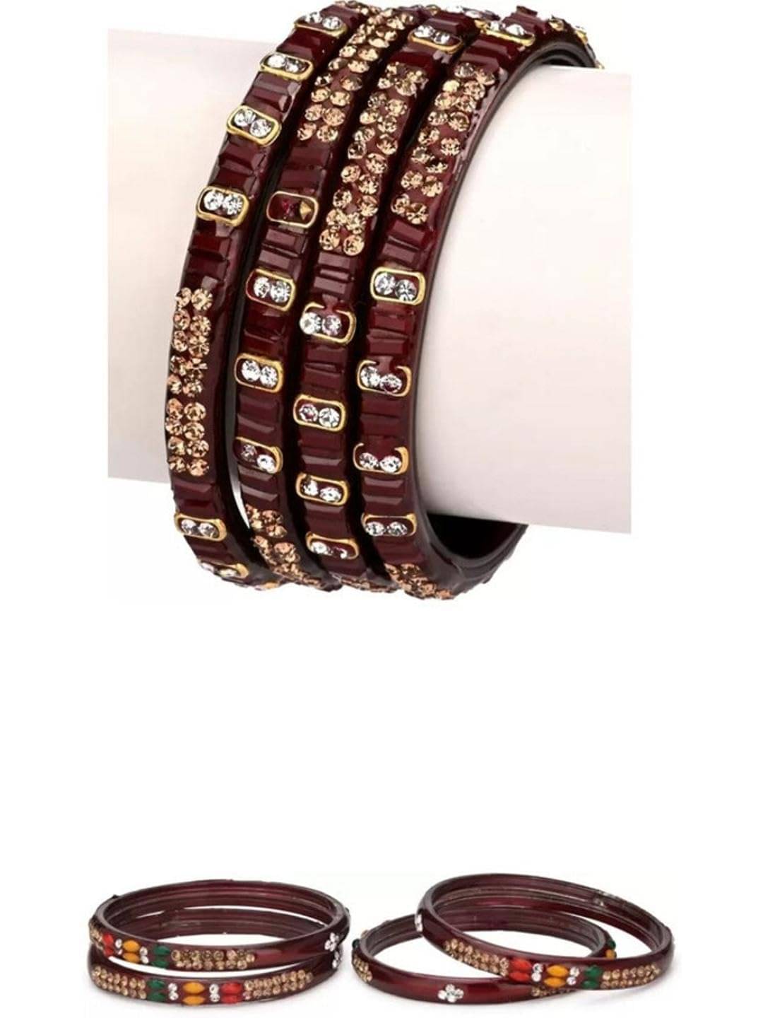 AFAST Multicolor Bangle Set ( Pack of 2 ) AFAST Multicolor Bangle Set ( Pack of 2 )