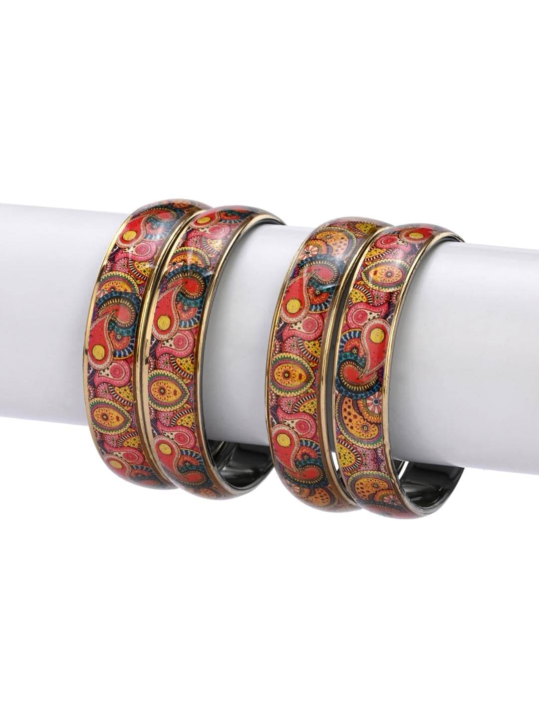 AFAST Multicolor Kada Set ( Pack of 4 ) AFAST Multicolor Kada Set ( Pack of 4 )