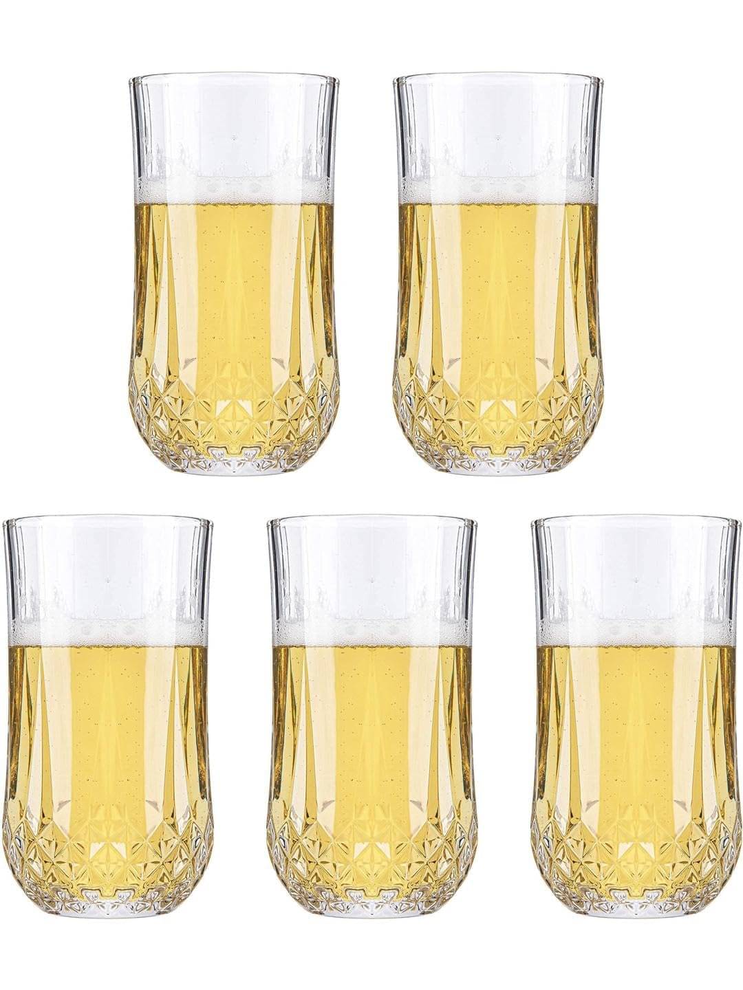 AFAST Multipurpose Drink Glass Printed Glasses 200 ml ( Pack of 5 ) Transparent AFAST Multipurpose Drink Glass Printed Glasses 200 ml ( Pack of 5 ) Transparent