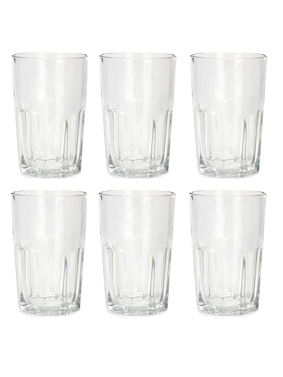     			AFAST Multipurpose Drink Glass Printed Glasses 150 ml ( Pack of 6 ) Transparent