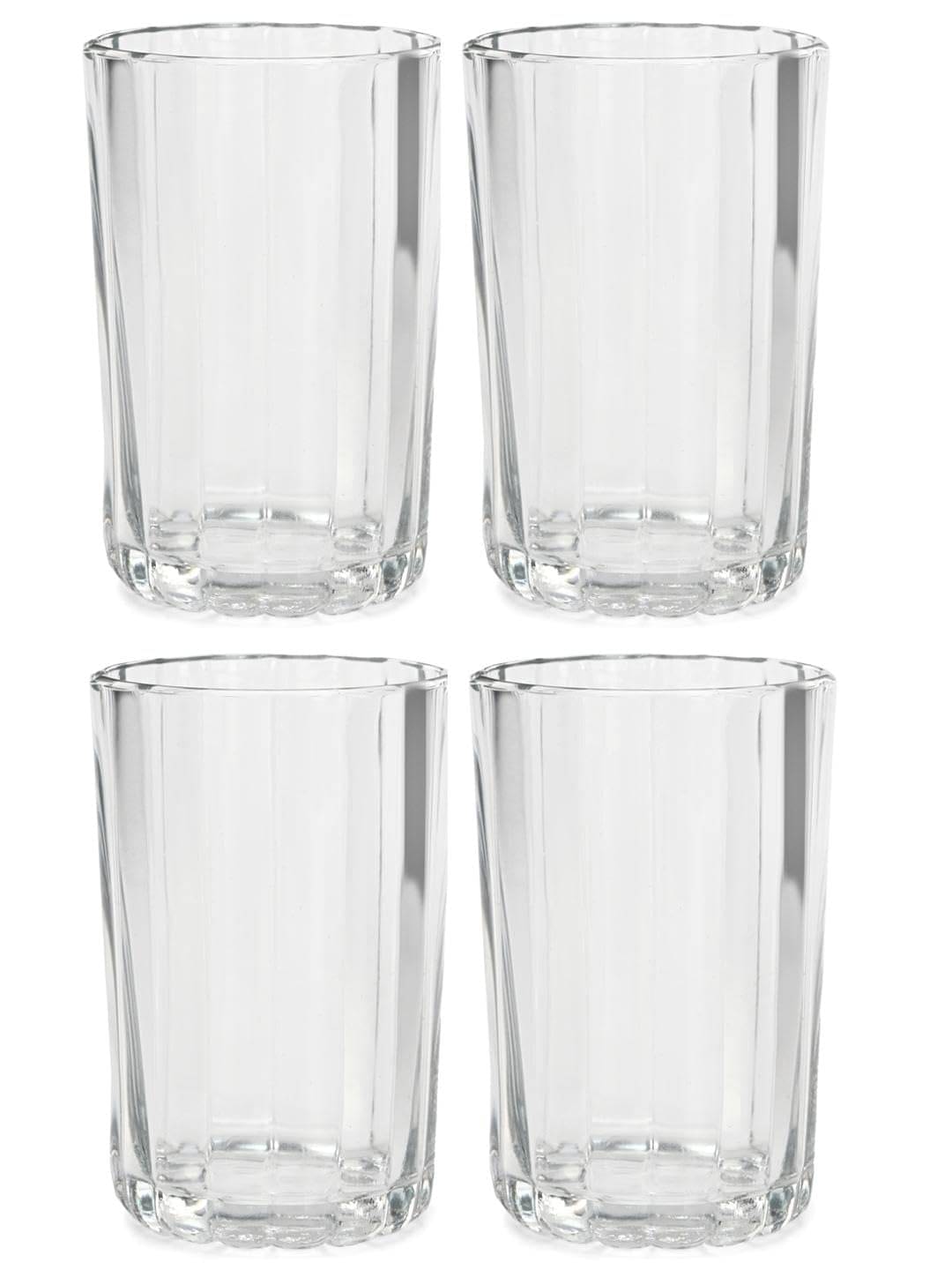     			AFAST Multipurpose Drink Glass Printed Glasses 150 ml ( Pack of 4 ) Transparent