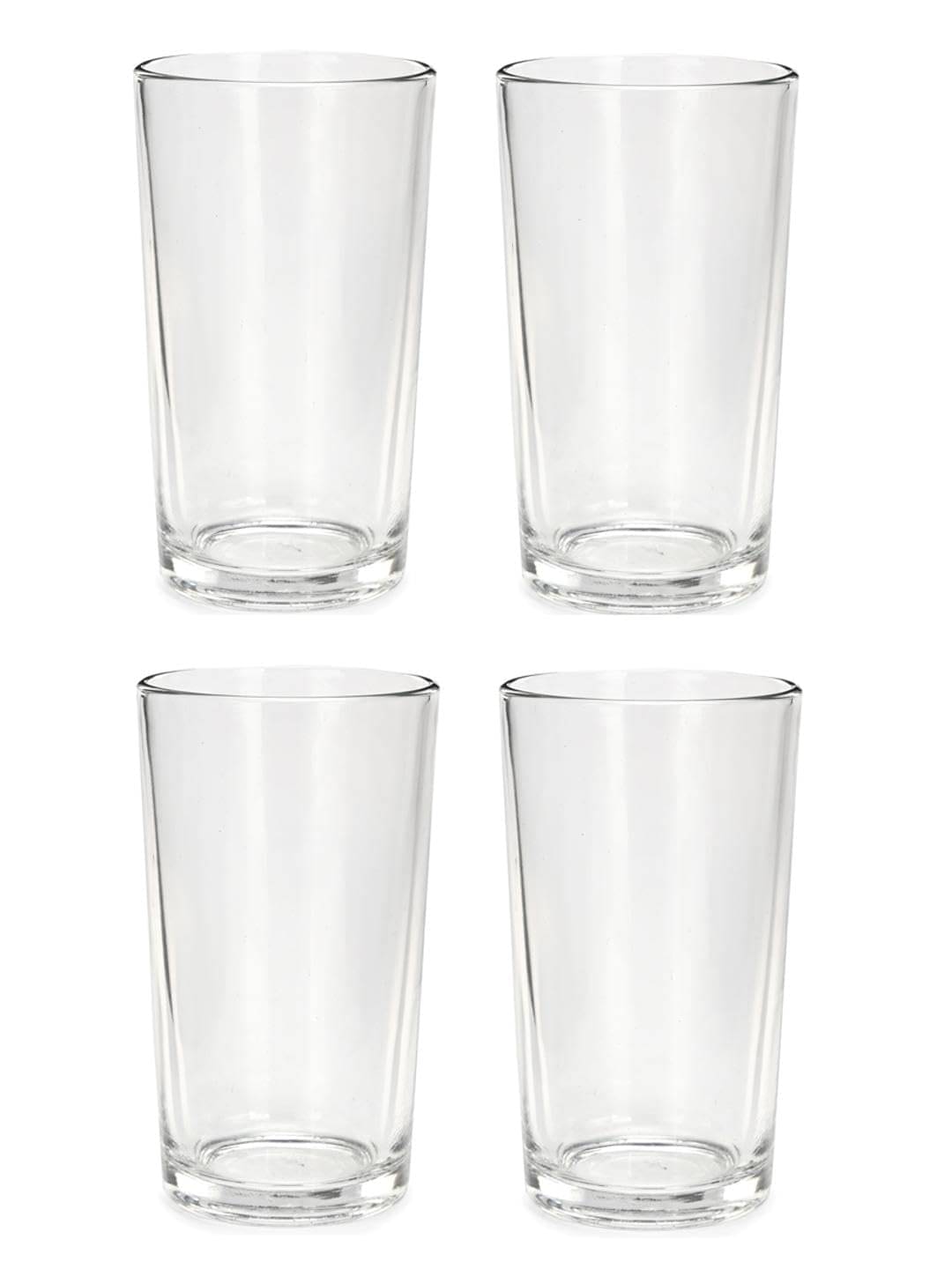     			AFAST Multipurpose Drink Glass Printed Glasses 200 ml ( Pack of 4 ) Transparent