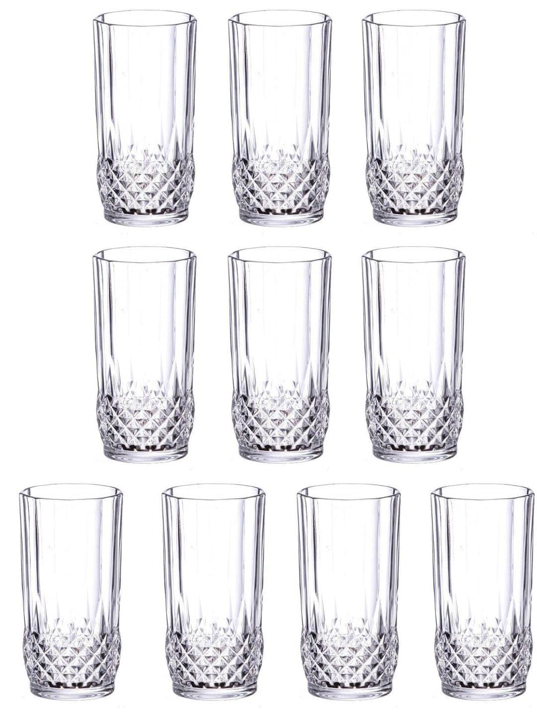 AFAST Multipurpose Drink Glass Printed Glasses 200 ml ( Pack of 10 ) Transparent AFAST Multipurpose Drink Glass Printed Glasses 200 ml ( Pack of 10 ) Transparent