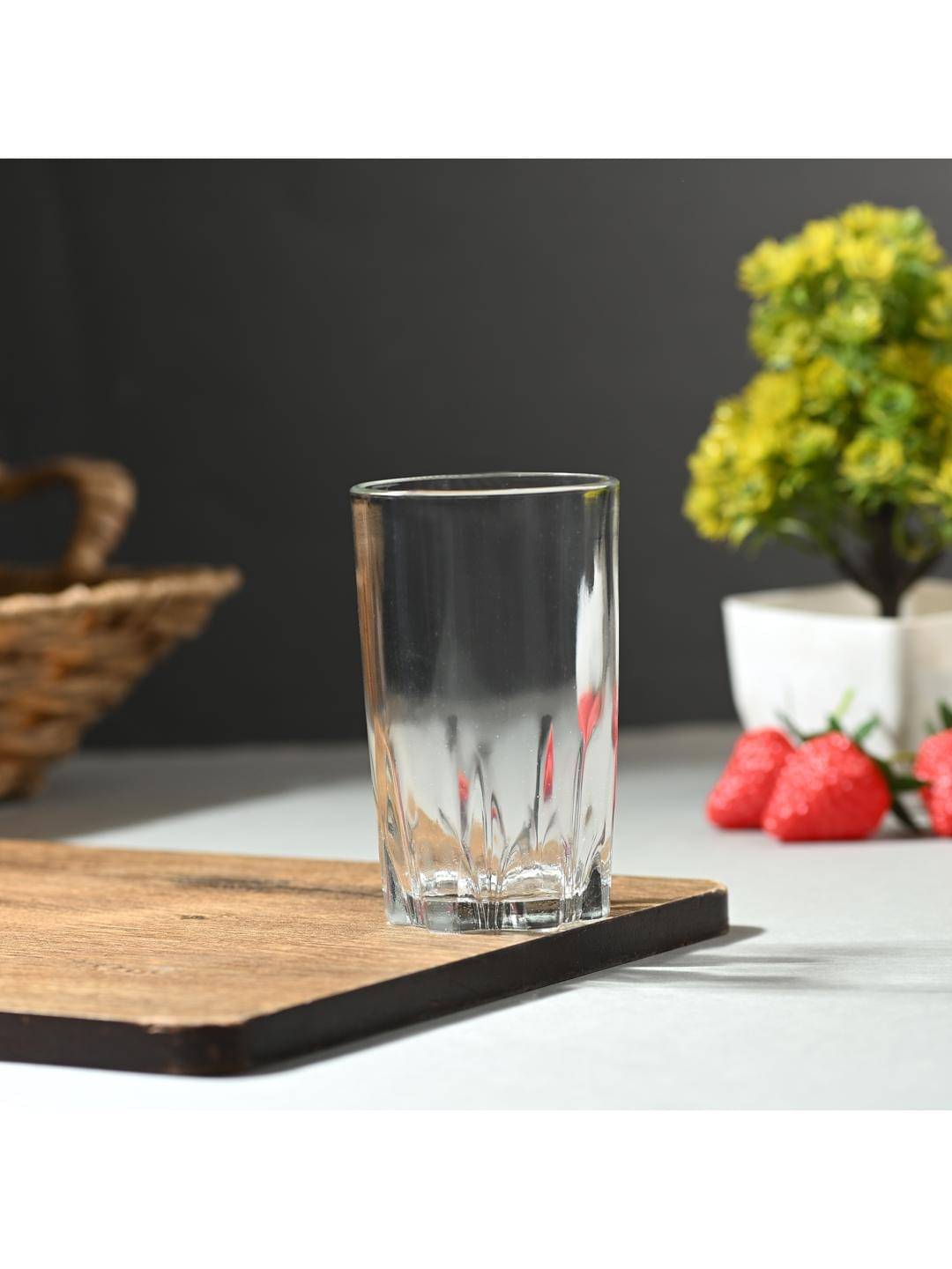     			AFAST Multipurpose Drink Glass Printed Glasses 150 ml ( Pack of 1 ) Transparent