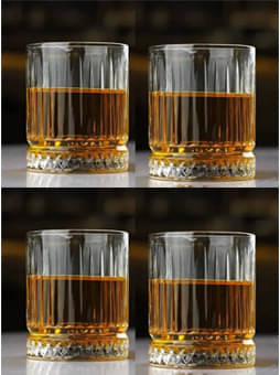 AFAST Multipurpose Drink Glass Printed Glasses 300 ml ( Pack of 4 ) Transparent AFAST Multipurpose Drink Glass Printed Glasses 300 ml ( Pack of 4 ) Transparent