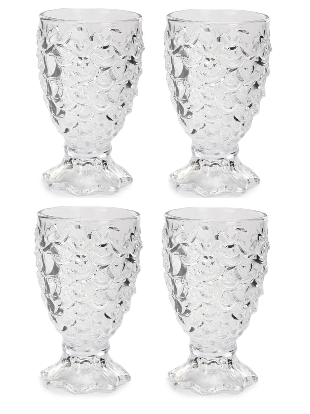 AFAST Multipurpose Drink Glass Printed Glasses 100 ml ( Pack of 4 ) Transparent AFAST Multipurpose Drink Glass Printed Glasses 100 ml ( Pack of 4 ) Transparent