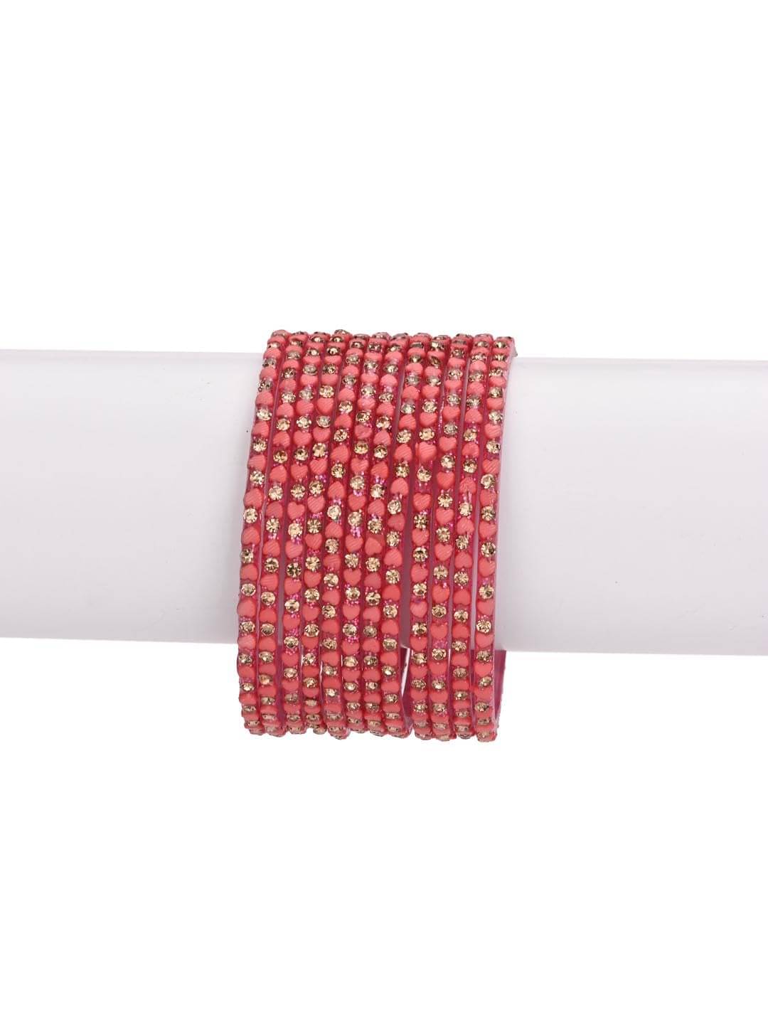     			AFAST Pink Bangle Set ( Pack of 12 )