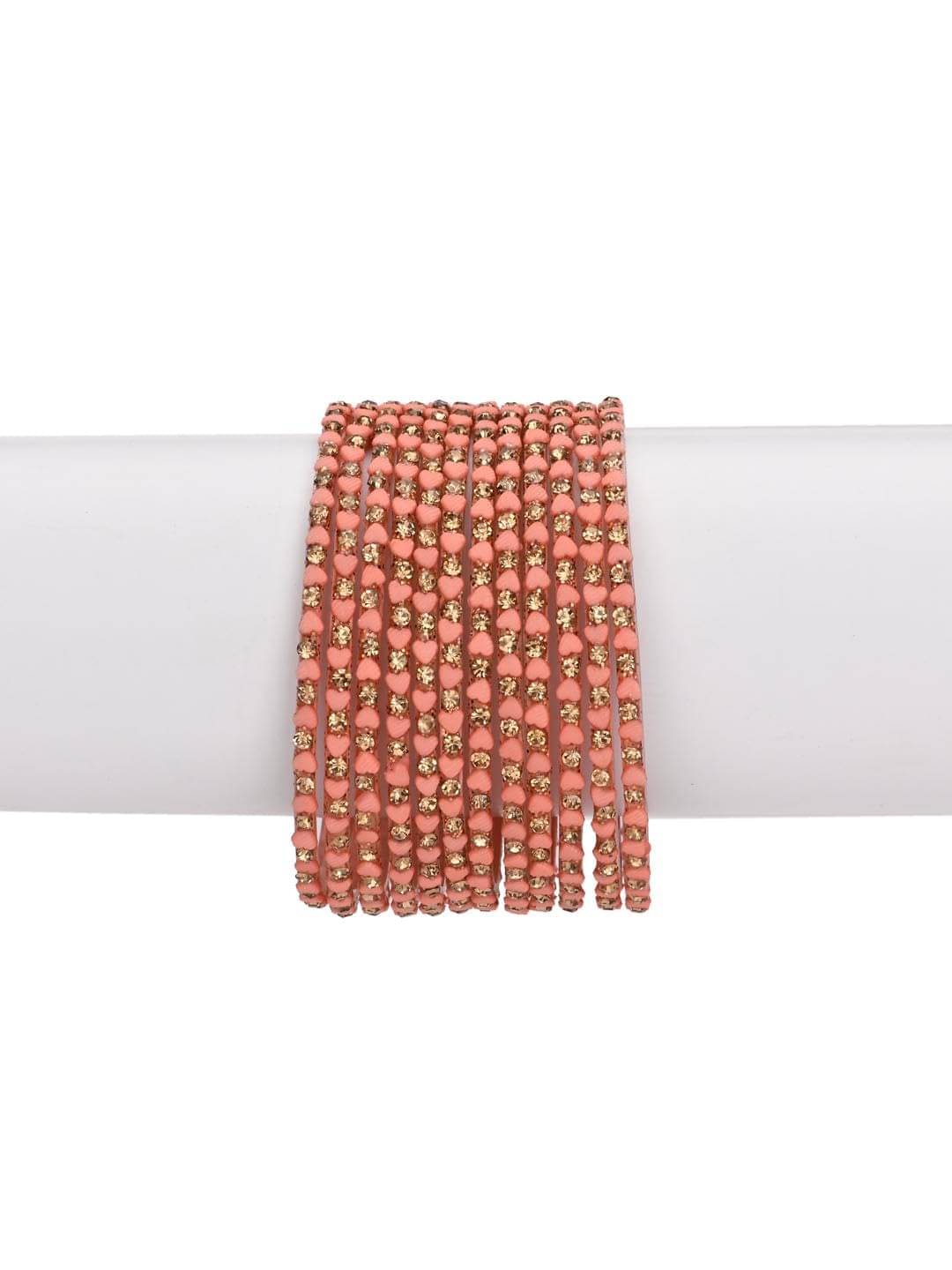 AFAST Pink Bangle Set ( Pack of 12 ) AFAST Pink Bangle Set ( Pack of 12 )