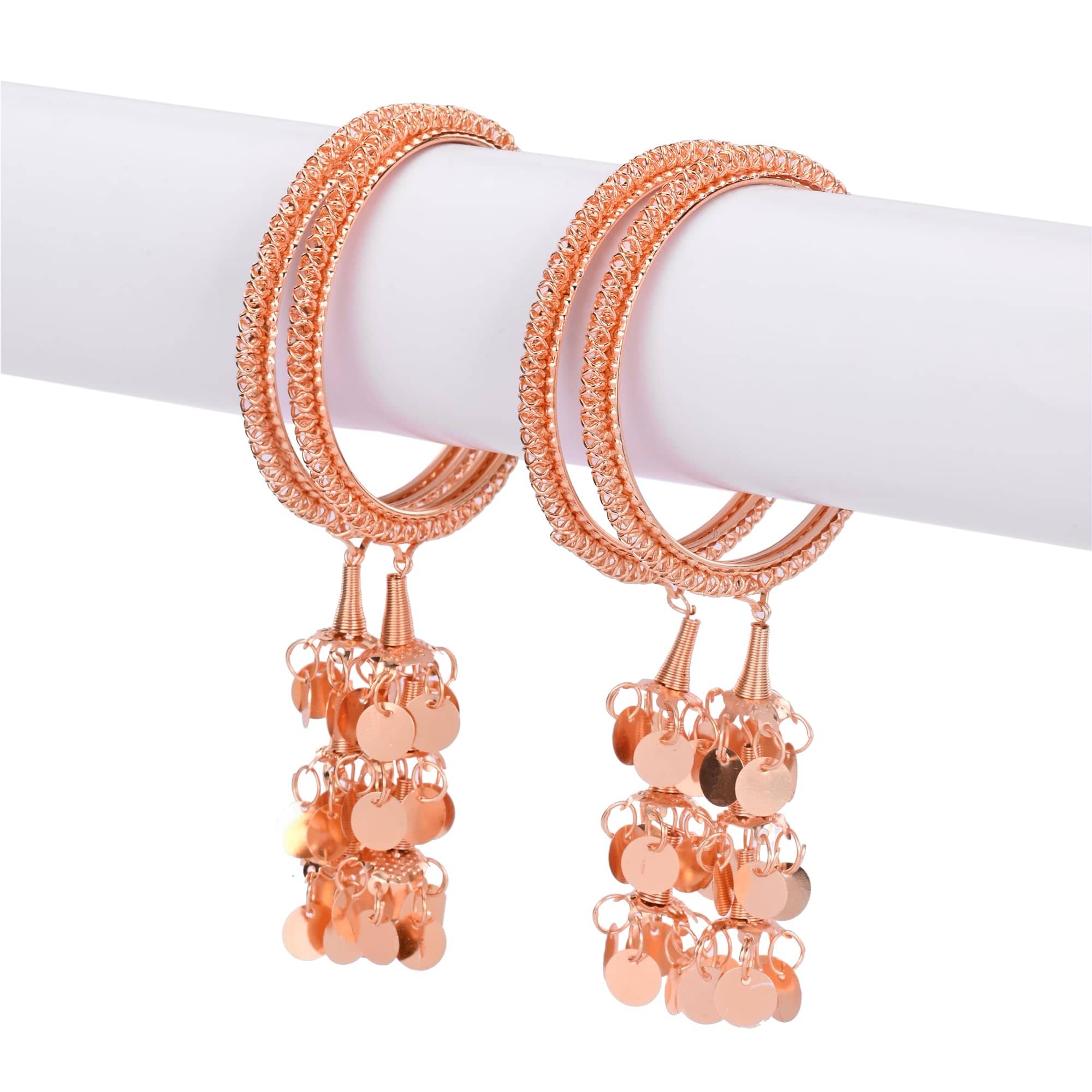 AFAST Pink Kada Set ( Pack of 2 ) - Bangles & Bracelets | Buy online on ZillyBuy