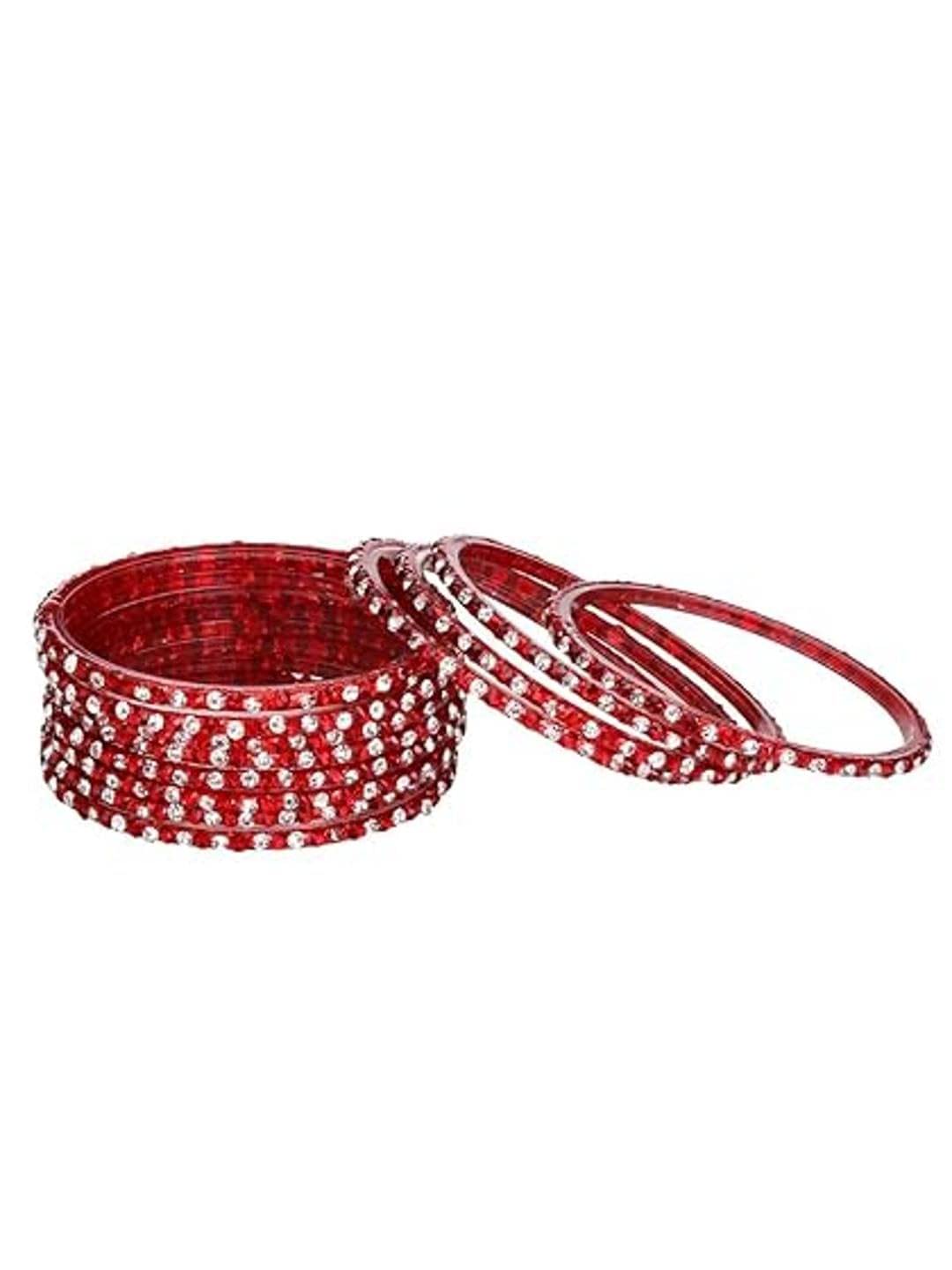 AFAST Red Bangle Set ( Pack of 12 ) AFAST Red Bangle Set ( Pack of 12 )