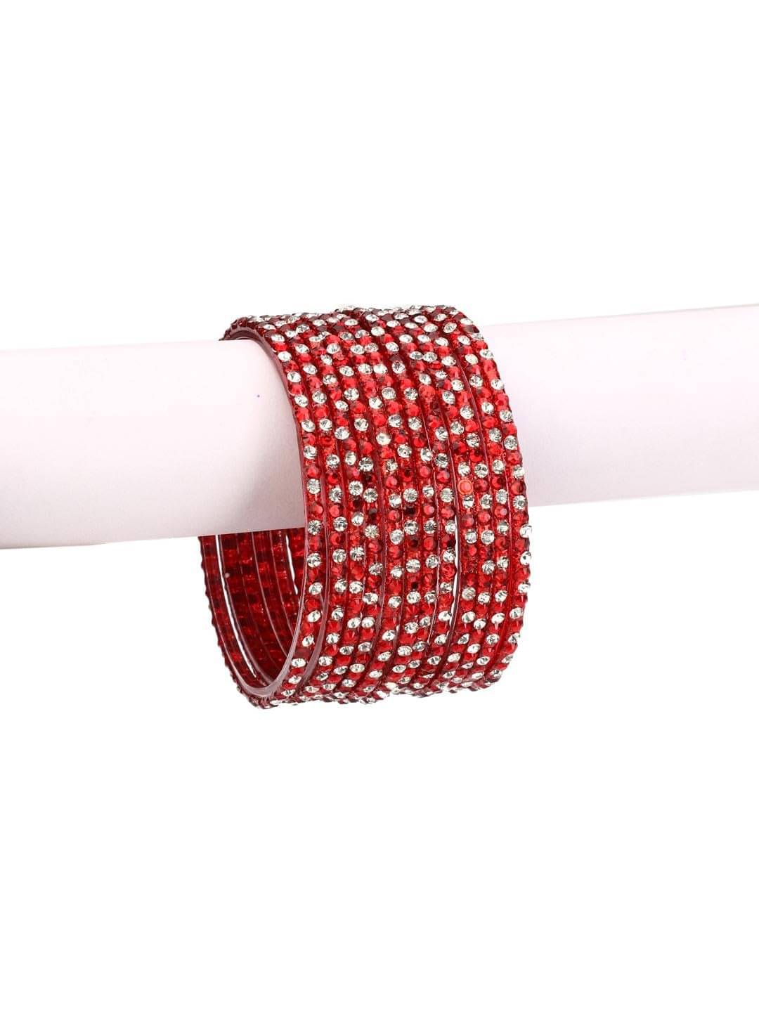AFAST Red Bangle Set ( Pack of 12 ) AFAST Red Bangle Set ( Pack of 12 )