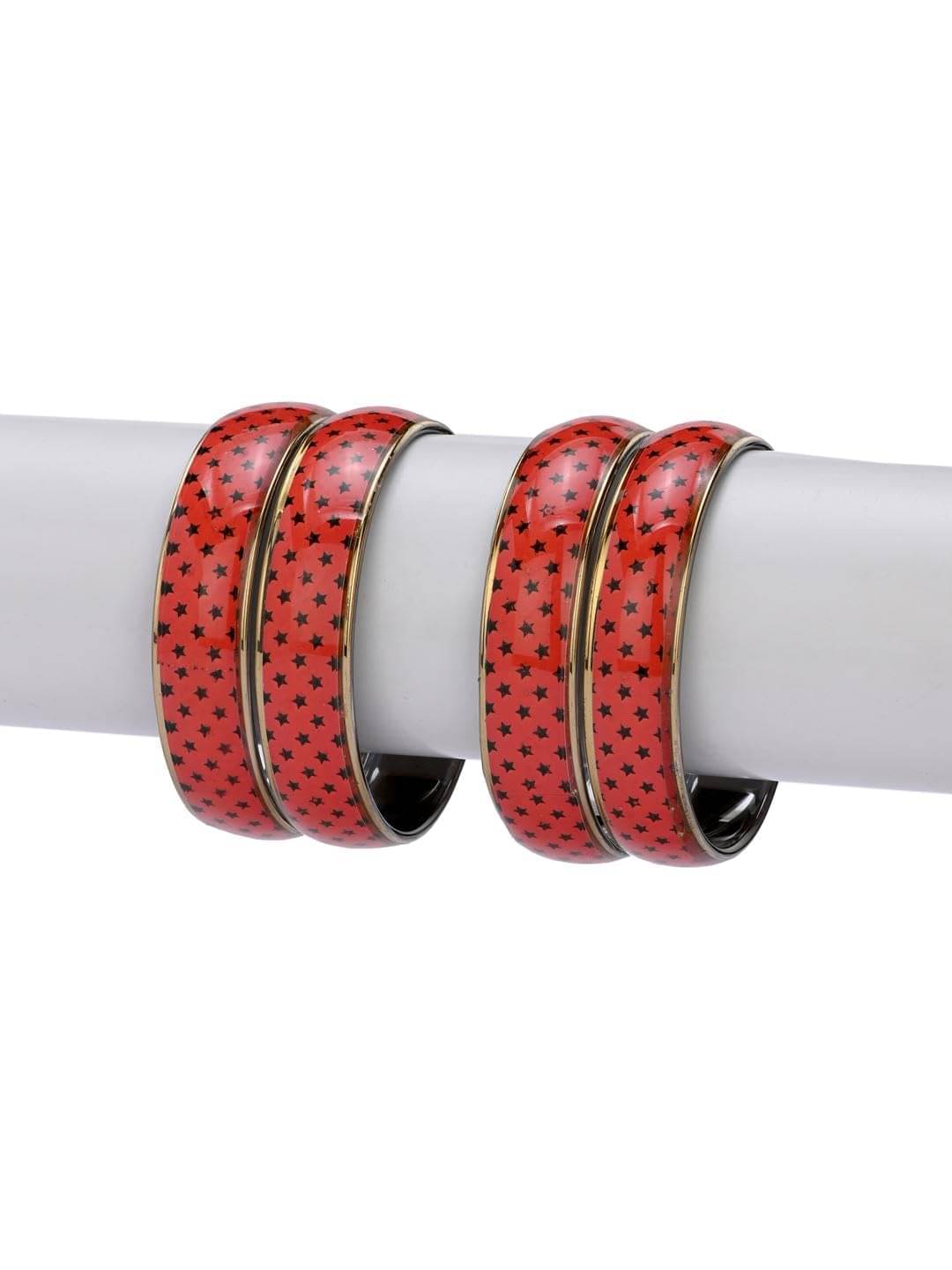 AFAST Red Kada Set ( Pack of 4 ) AFAST Red Kada Set ( Pack of 4 )