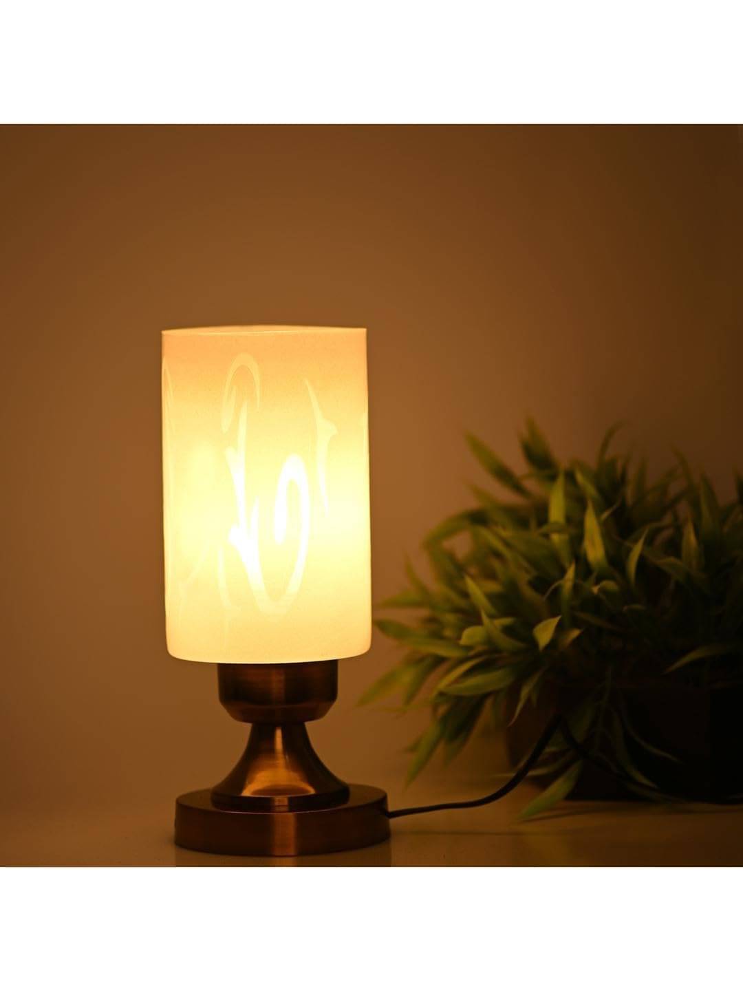     			AFAST White Table Lamp ( Pack of 1 )