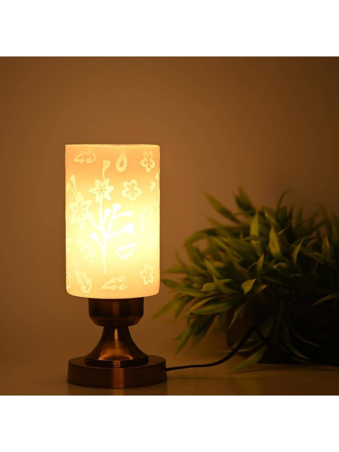    			AFAST White Table Lamp ( Pack of 1 )