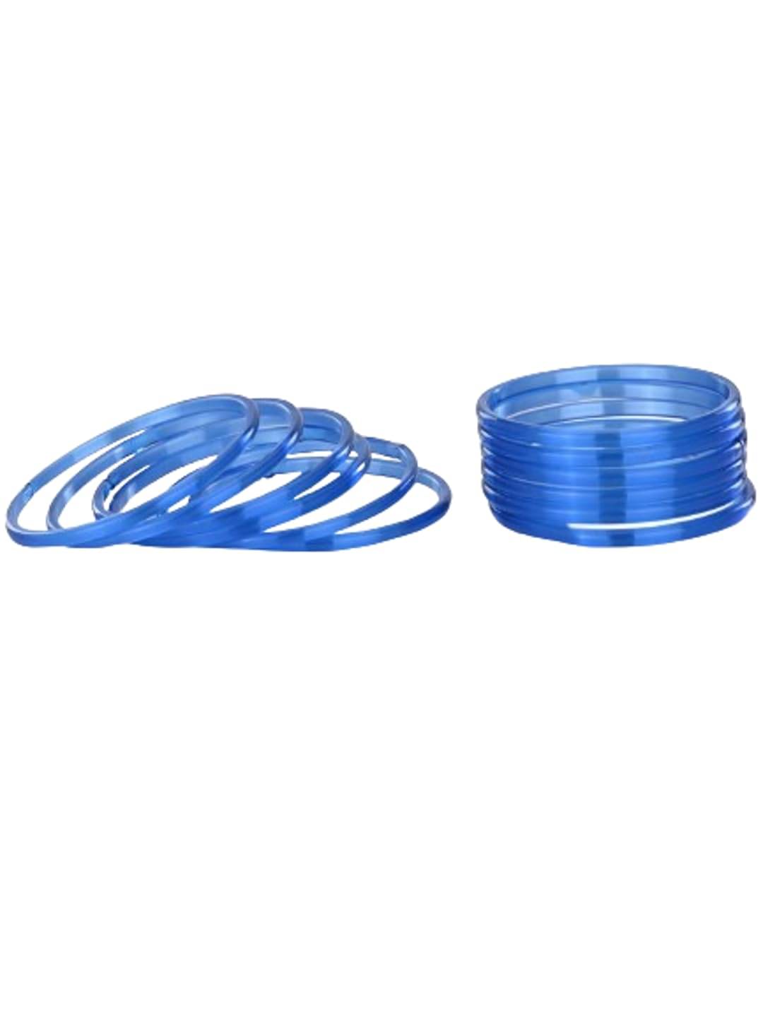 AFST Blue Bangle Set ( Pack of 12 )     			AFST Blue Bangle Set ( Pack of 12 )