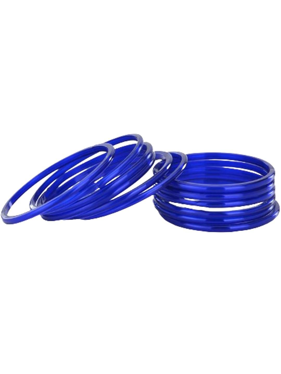     			AFST Blue Bangle Set ( Pack of 12 )