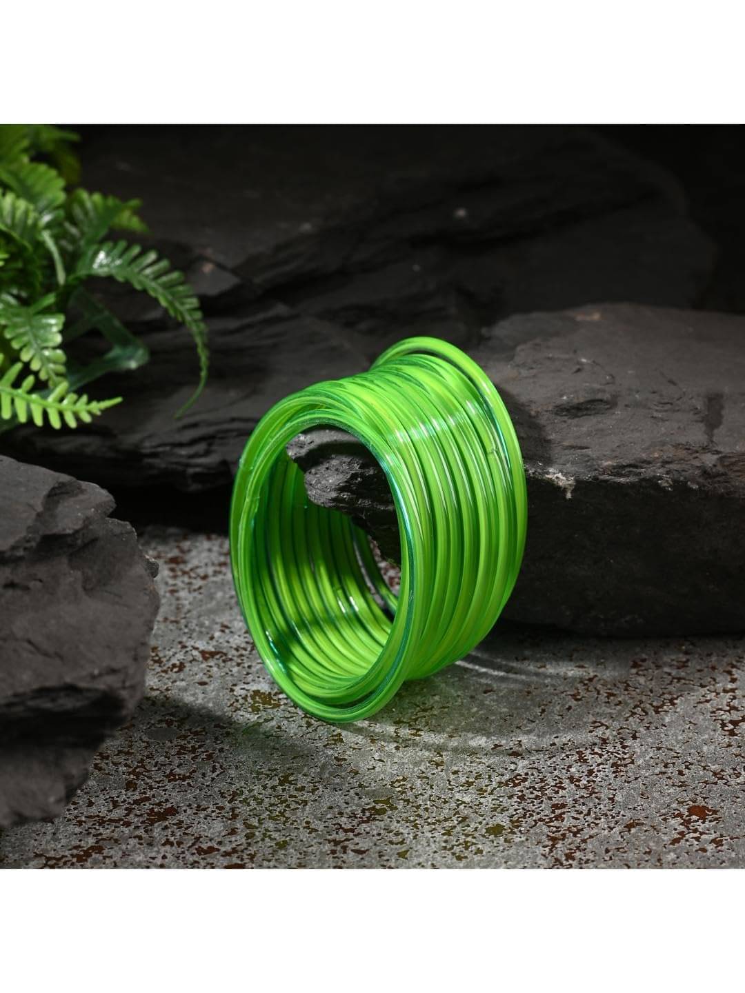 AFST Green Bangle Set ( Pack of 12 ) AFST Green Bangle Set ( Pack of 12 )