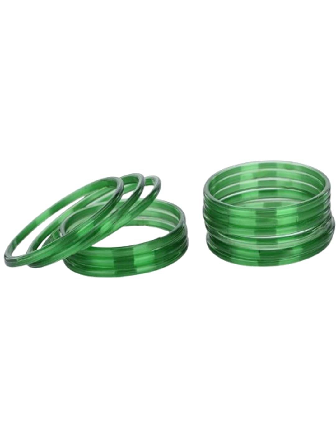 AFST Green Bangle Set ( Pack of 12 ) AFST Green Bangle Set ( Pack of 12 )