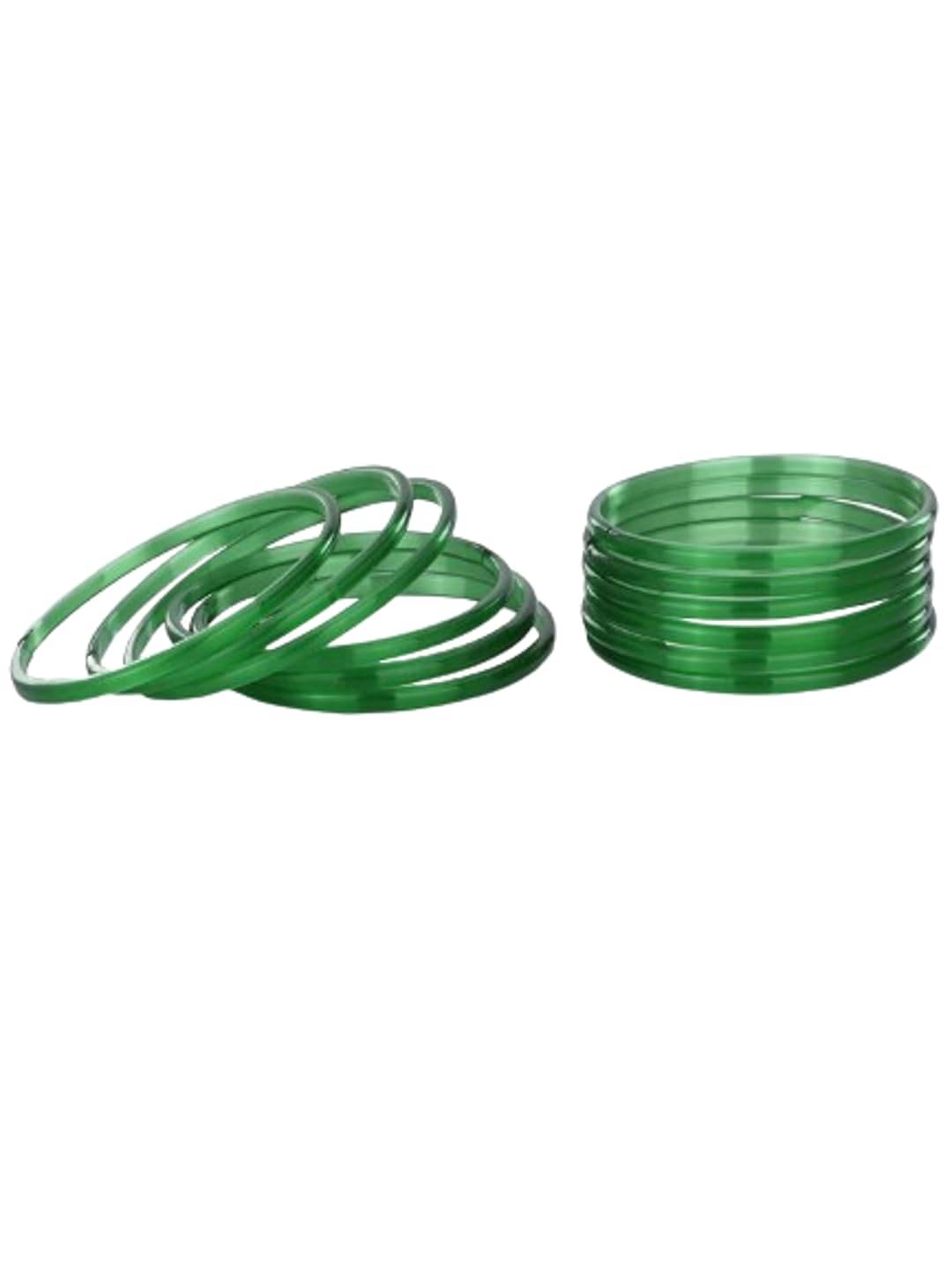AFST Green Bangle Set ( Pack of 12 ) AFST Green Bangle Set ( Pack of 12 )