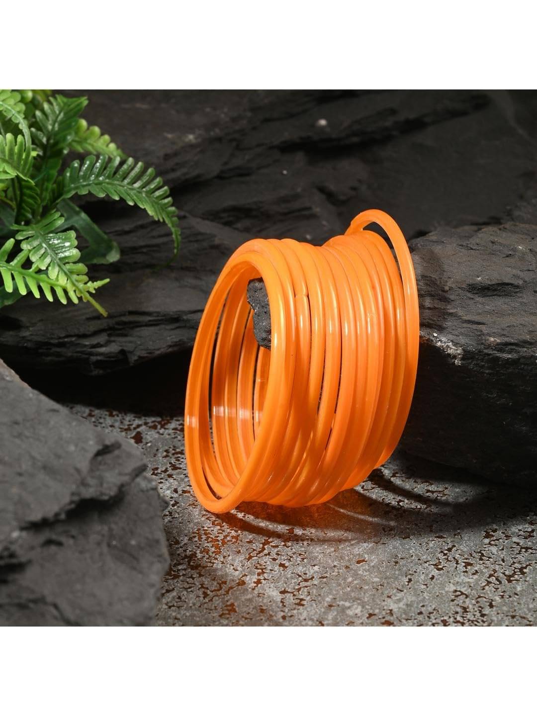 AFST Orange Bangle Set ( Pack of 12 ) AFST Orange Bangle Set ( Pack of 12 )