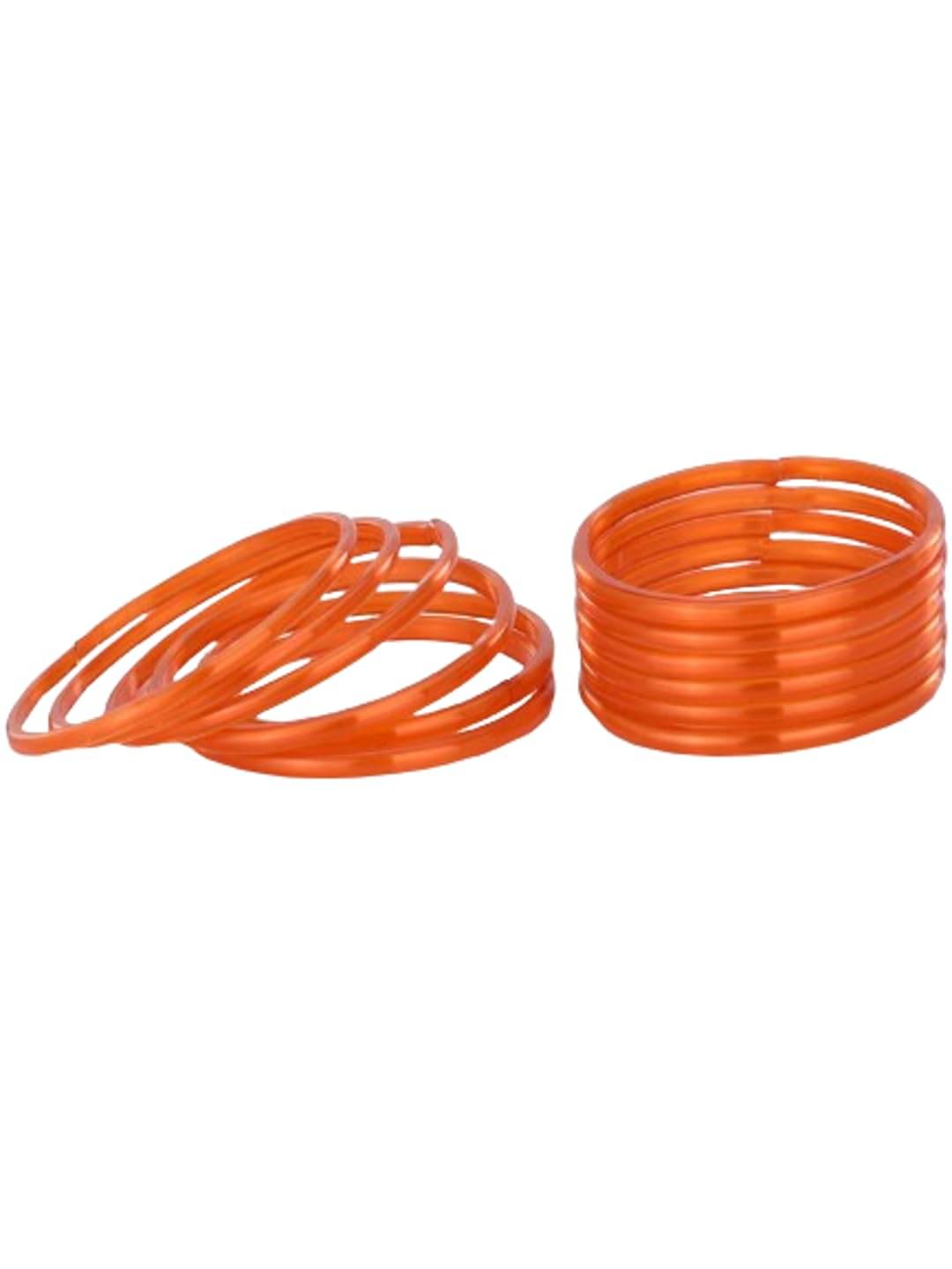 AFST Orange Bangle Set ( Pack of 12 )     			AFST Orange Bangle Set ( Pack of 12 )