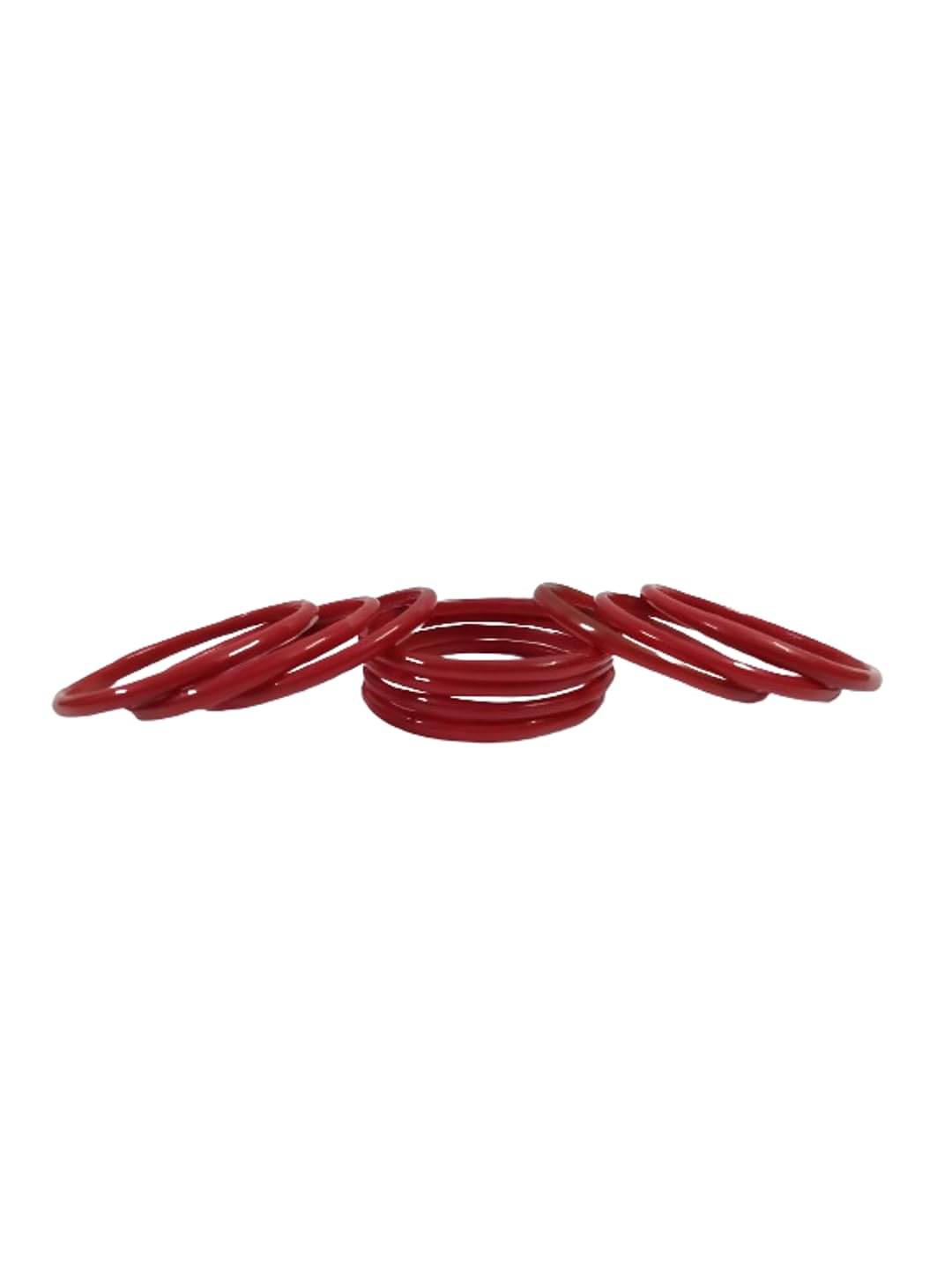     			AFST Red Bangle Set ( Pack of 10 )