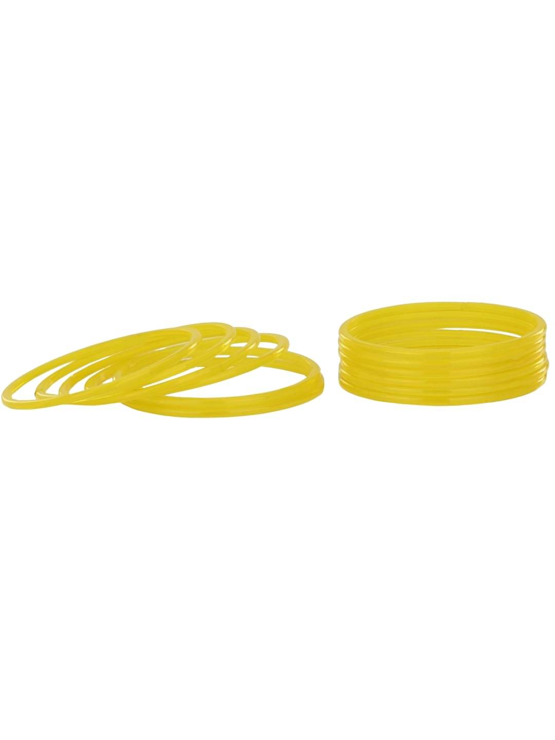 AFST Yellow Bangle Set ( Pack of 12 ) AFST Yellow Bangle Set ( Pack of 12 )